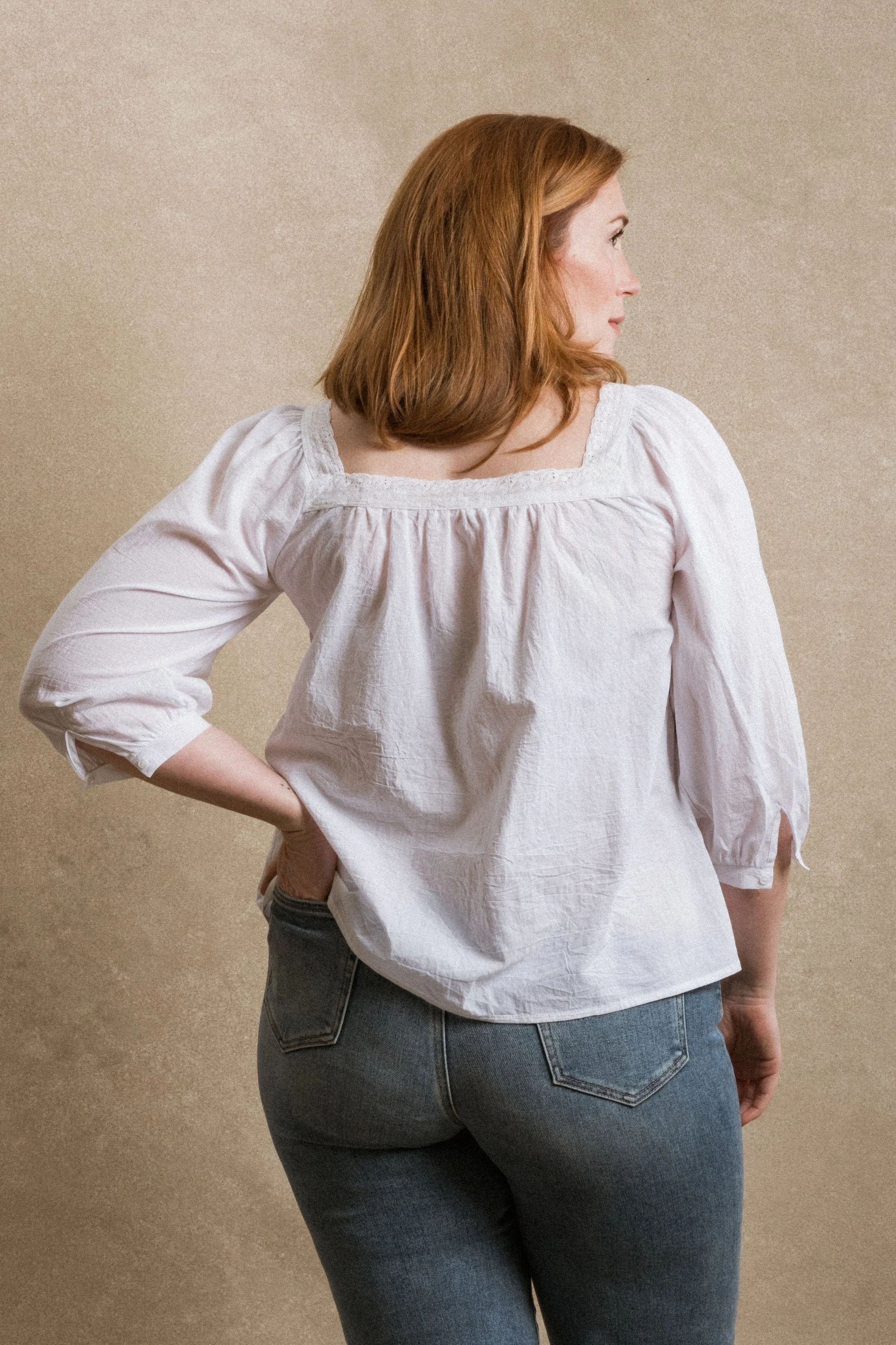 Byron Bay Blouse - White