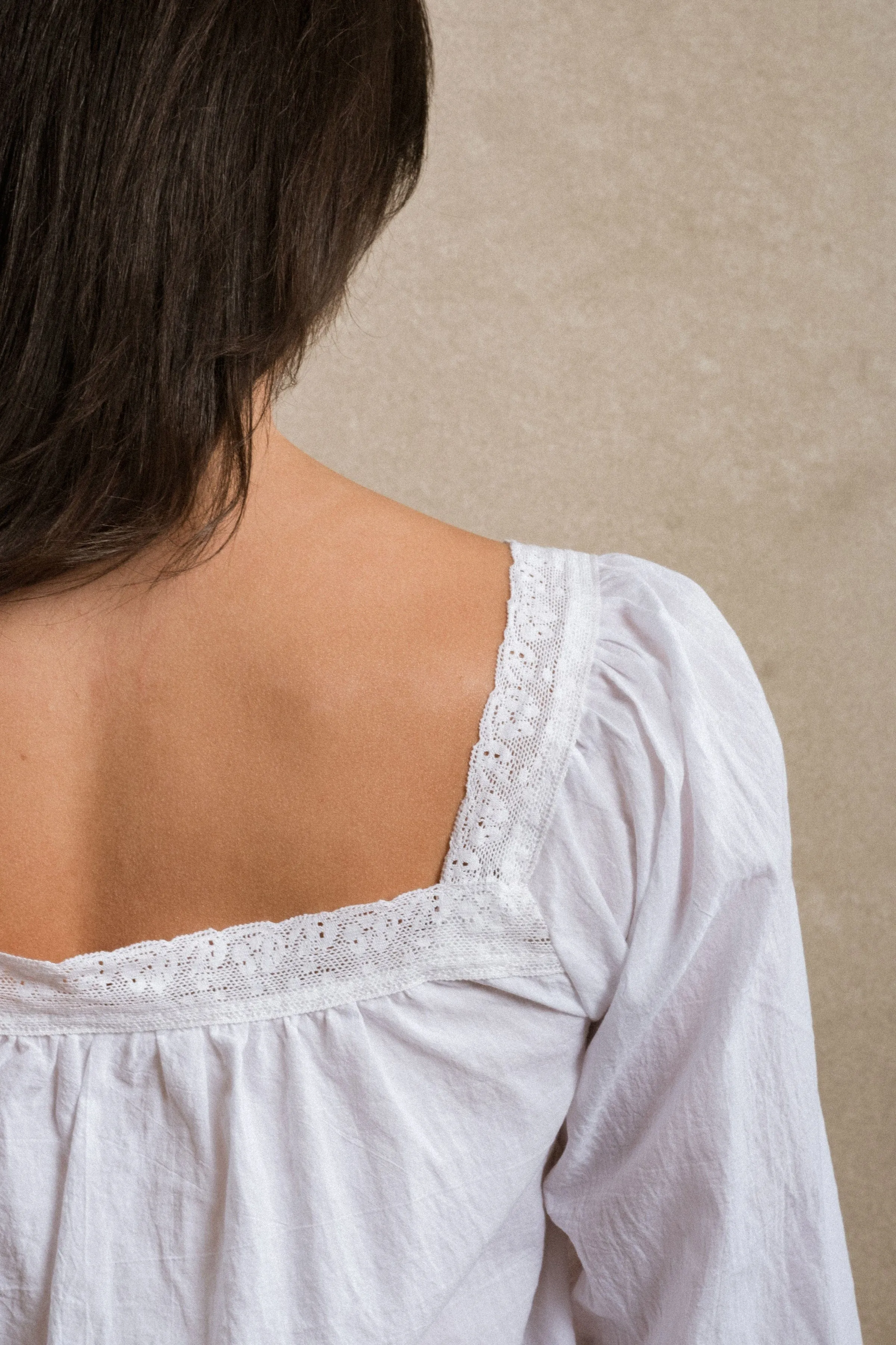 Byron Bay Blouse - White
