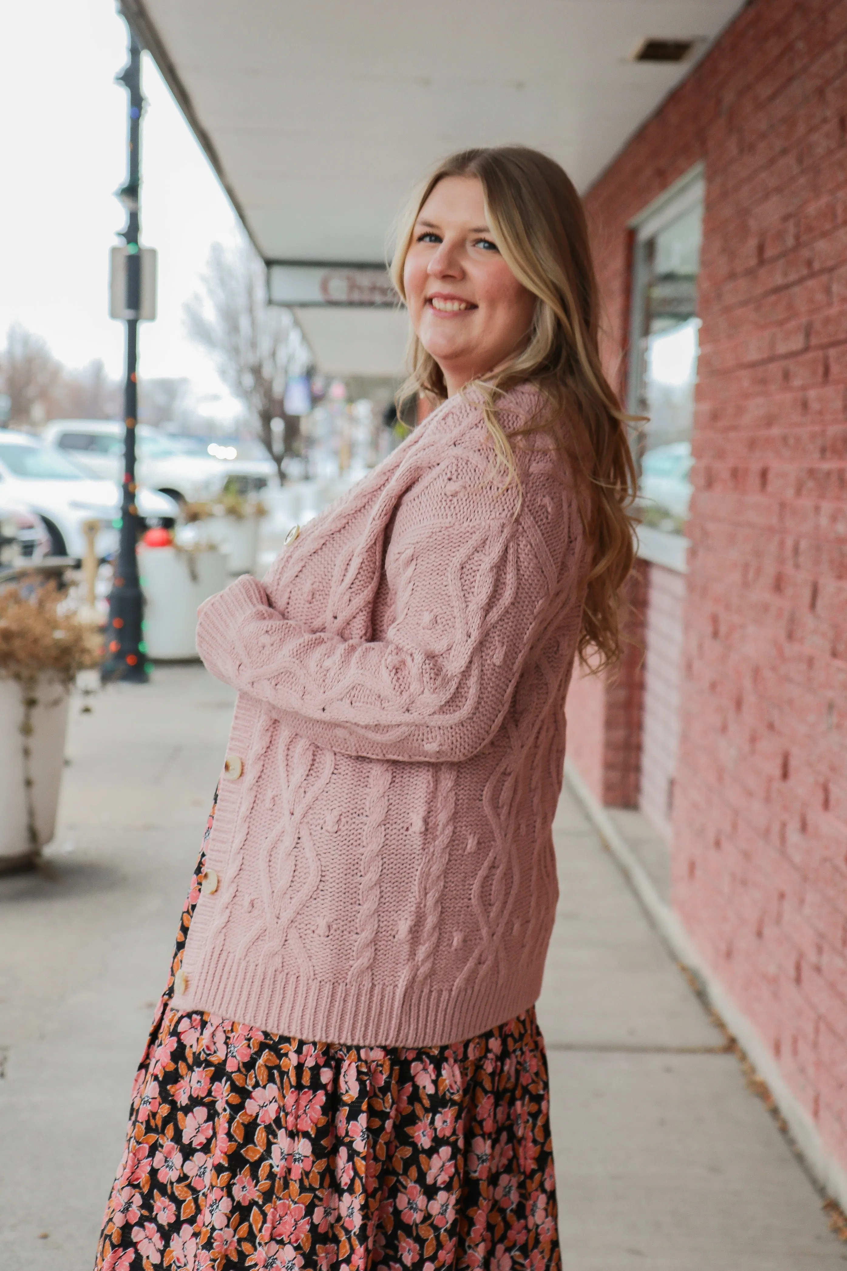 Cable Knit Cardigan