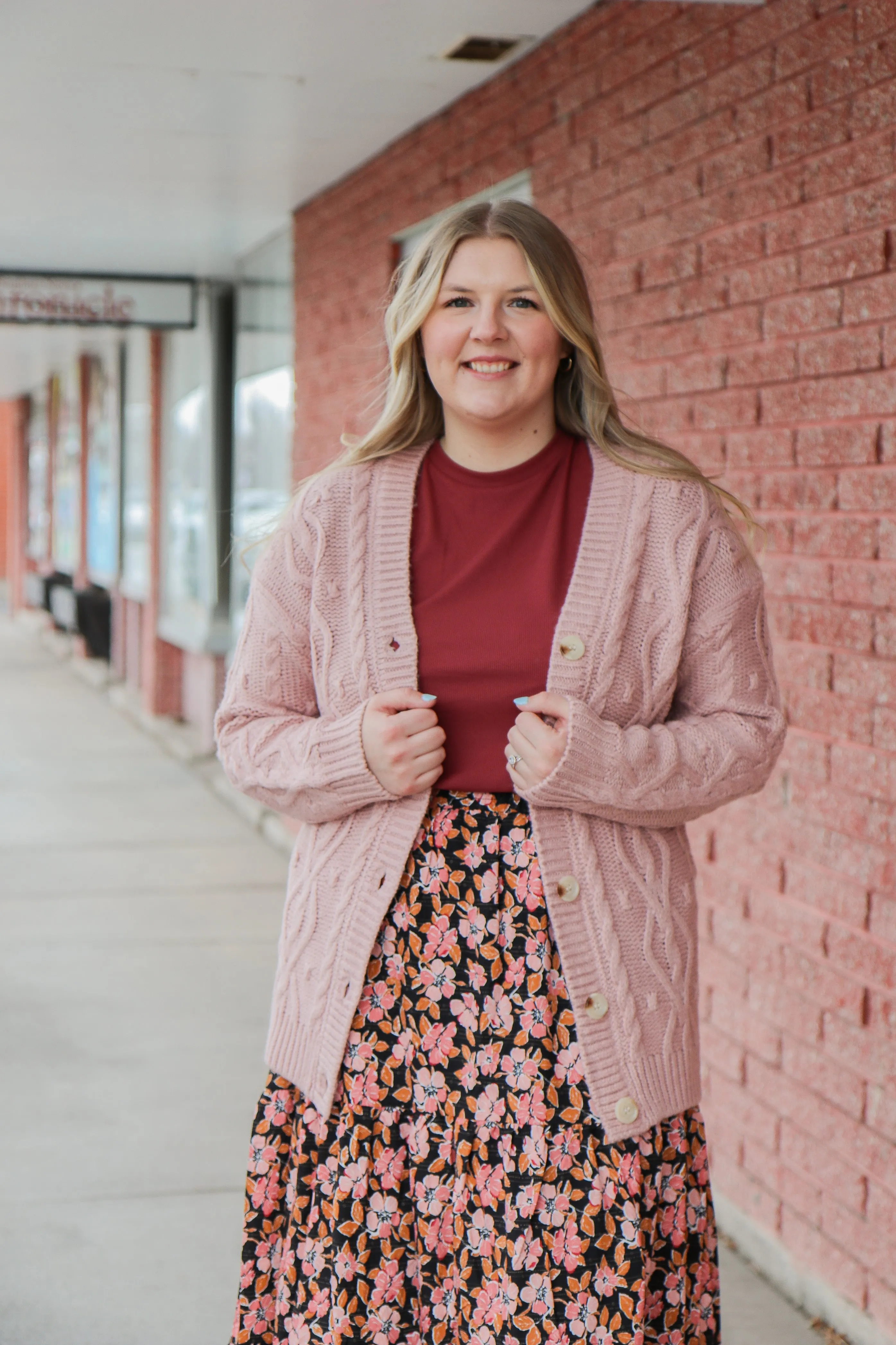 Cable Knit Cardigan