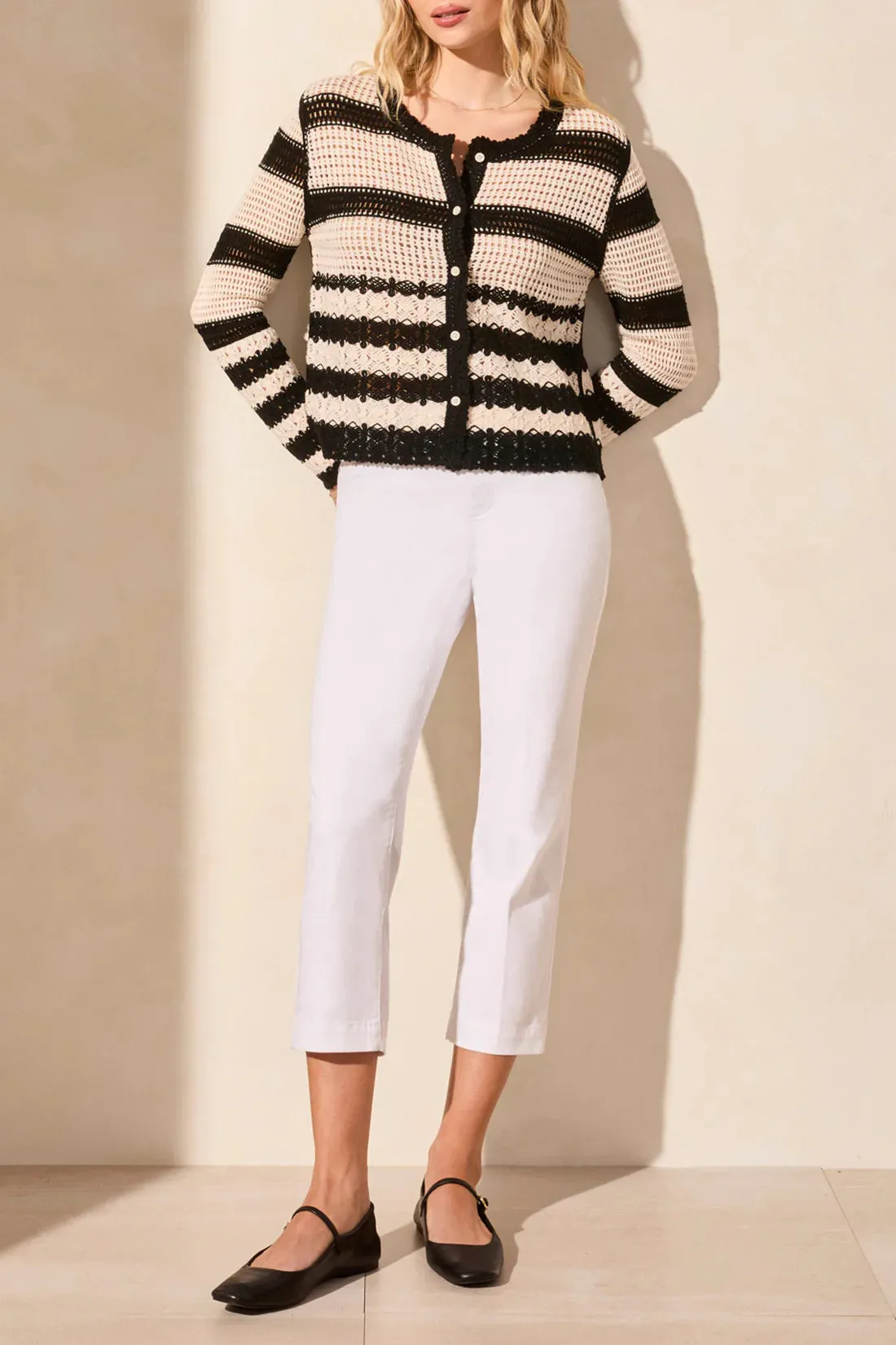 Cannes Crochet Sweater Cardi