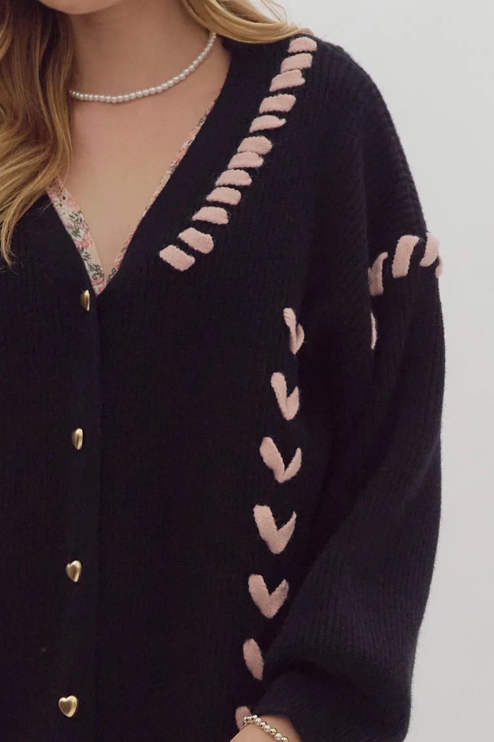 CARDIGAN FEATURING BOW DETAIL