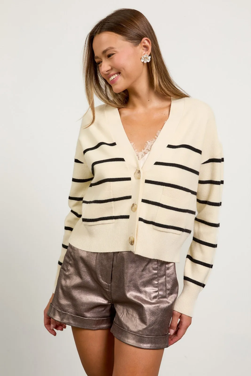 Carrie Stripe Cardigan