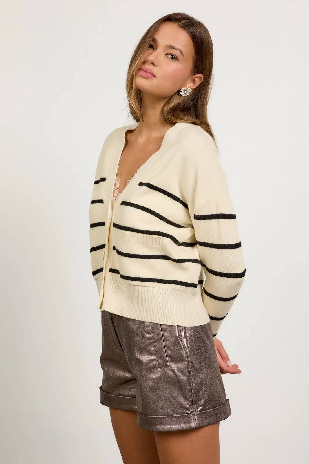Carrie Stripe Cardigan