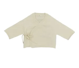 Cashmere Kimono Cardigan Ivory