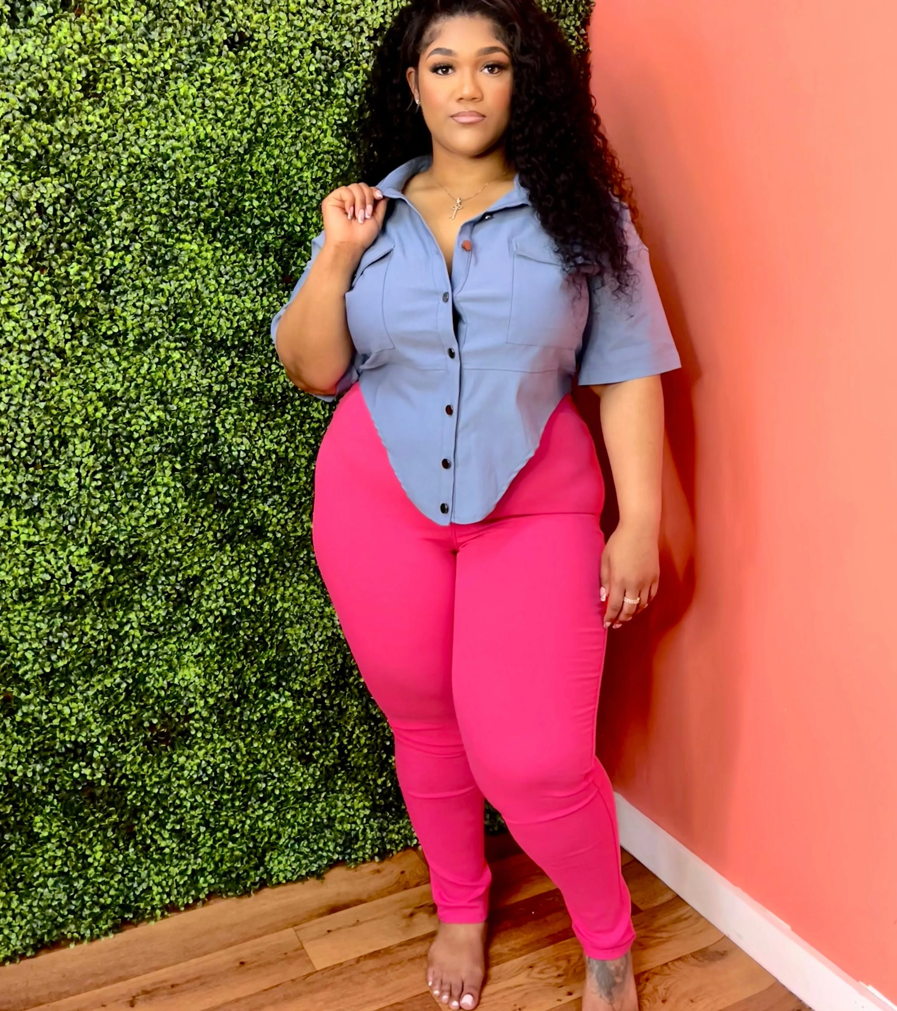 Charley Blouse Curvy