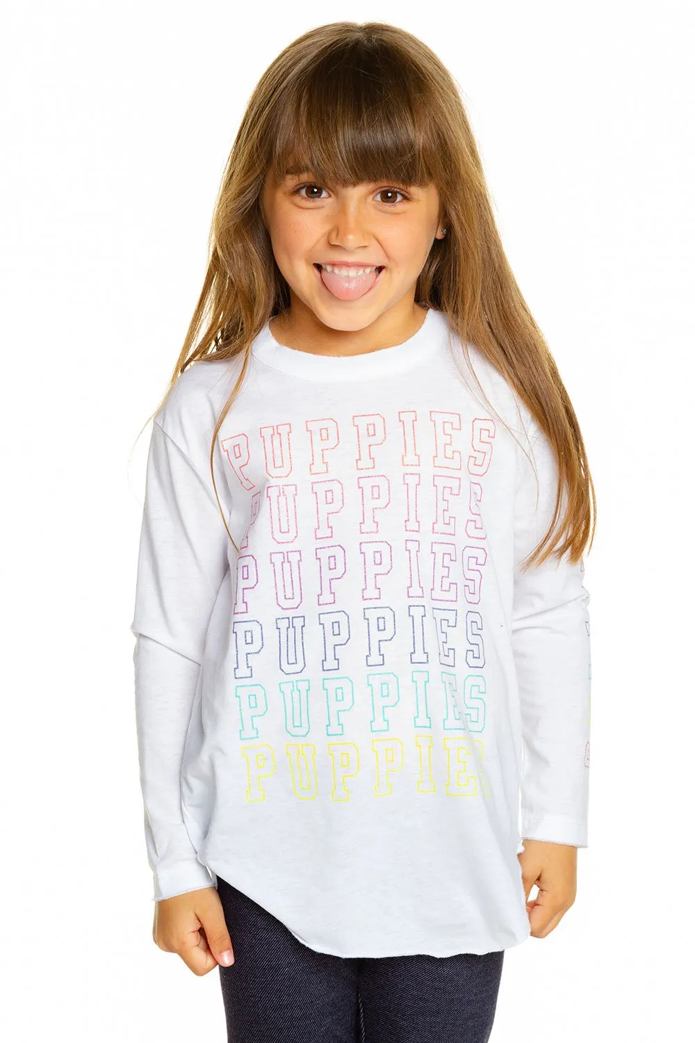 Chaser Rainbow Puppies Dog Charity Tee