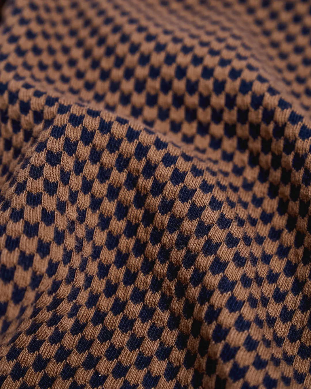 Chevron Jacquard Knit Cardigan