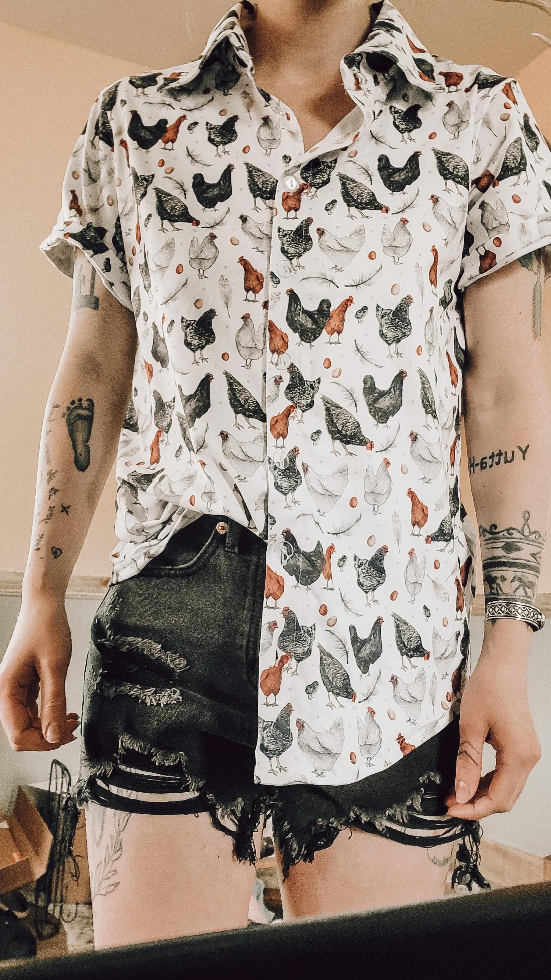 Chicken Farmer Blouse