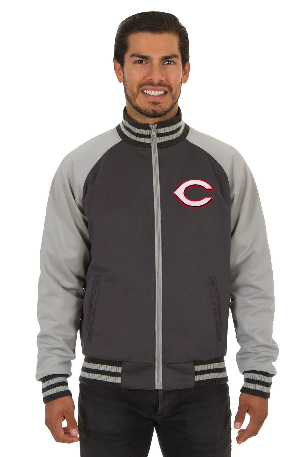 Cincinnati Reds Reversible Polyester Track Jacket