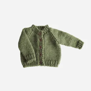 Classic Cardigan - Olive