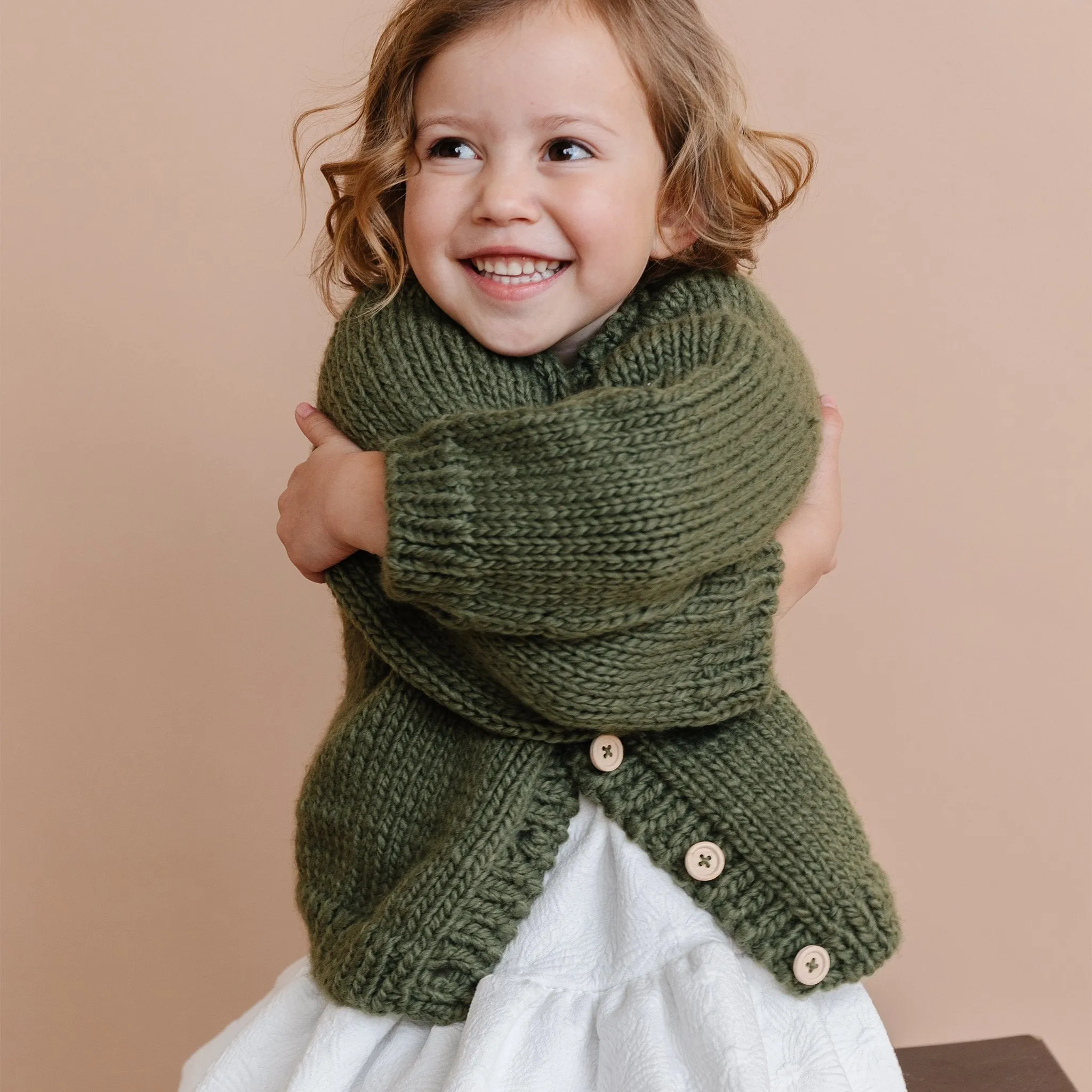 Classic Cardigan - Olive