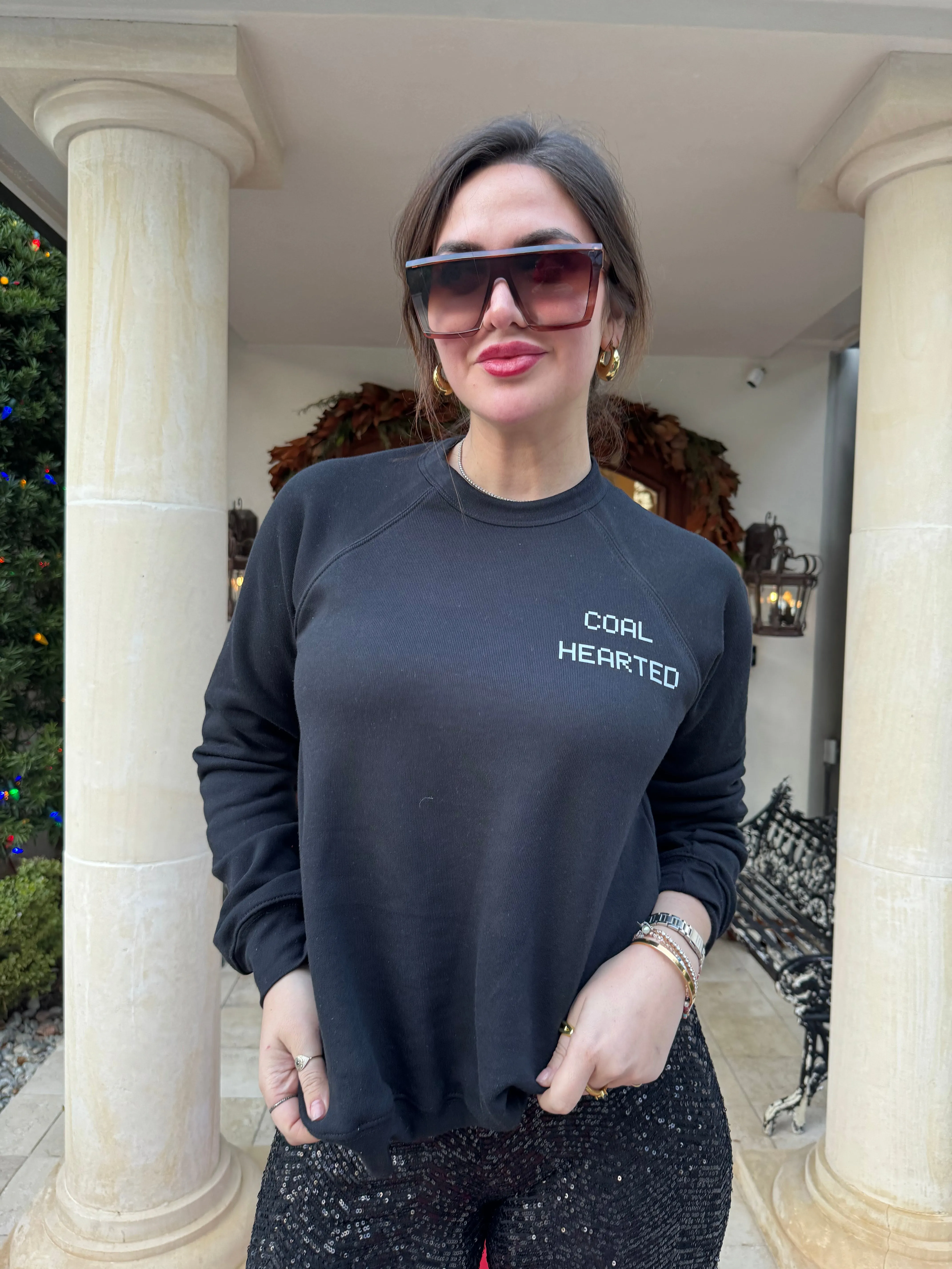 Coal Hearted Crewneck