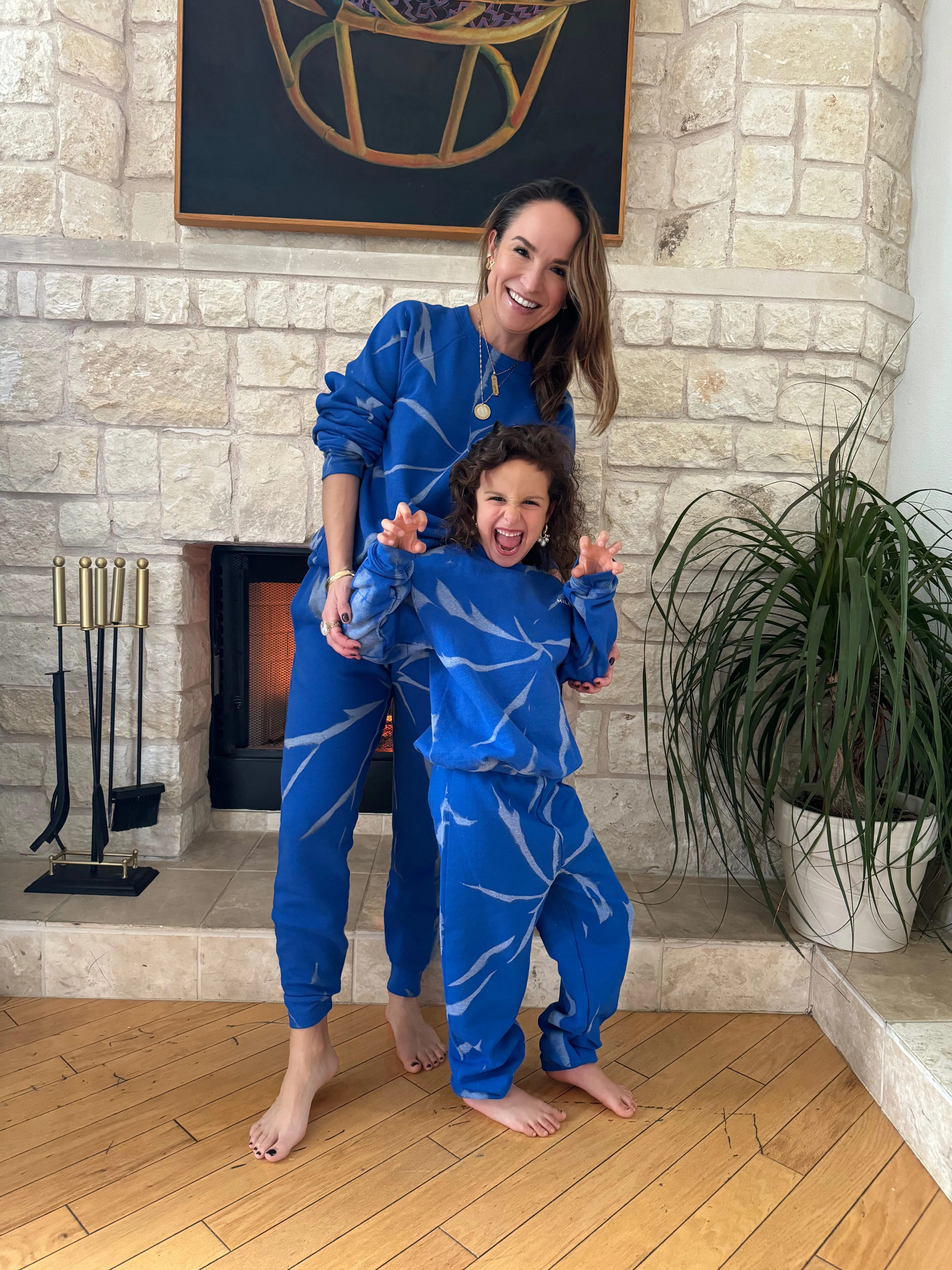 Cobalt Blue Swirl Set - Youth