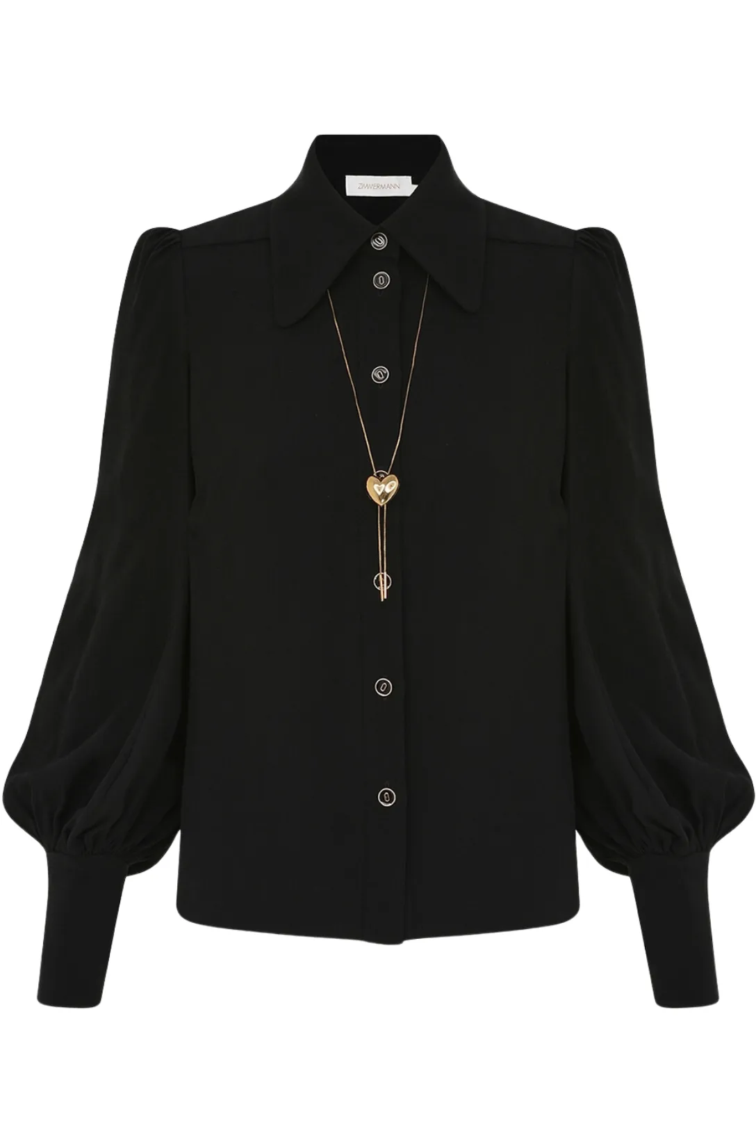 Collared Blouse | Black