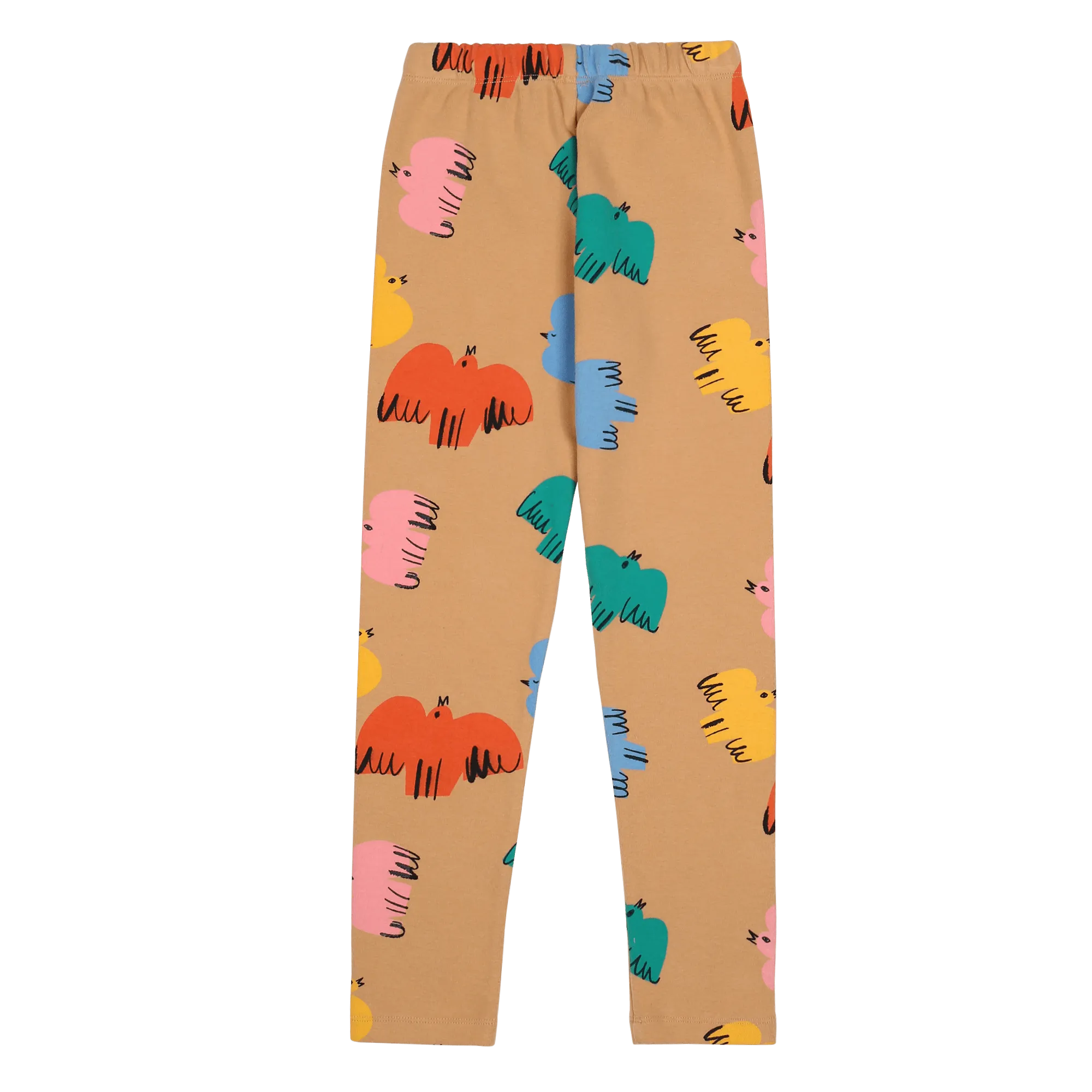 Colourful Bird Leggings by Jelly Mallow