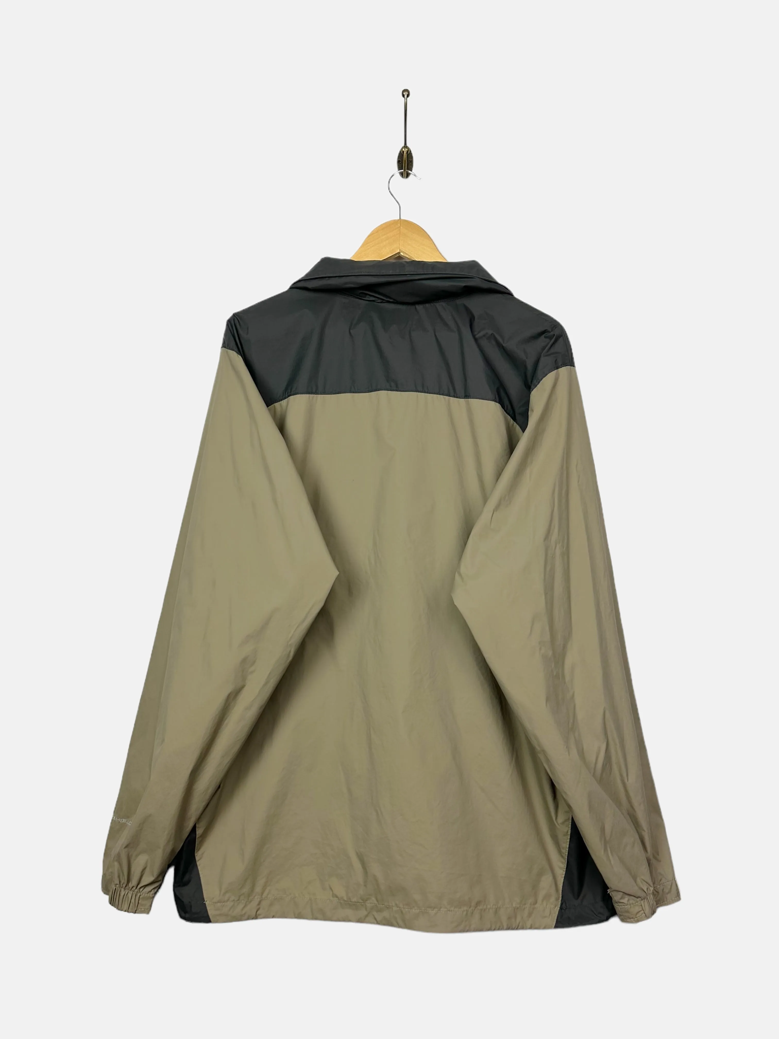Columbia Embroidered Vintage Windbreaker Jacket Size L-XL