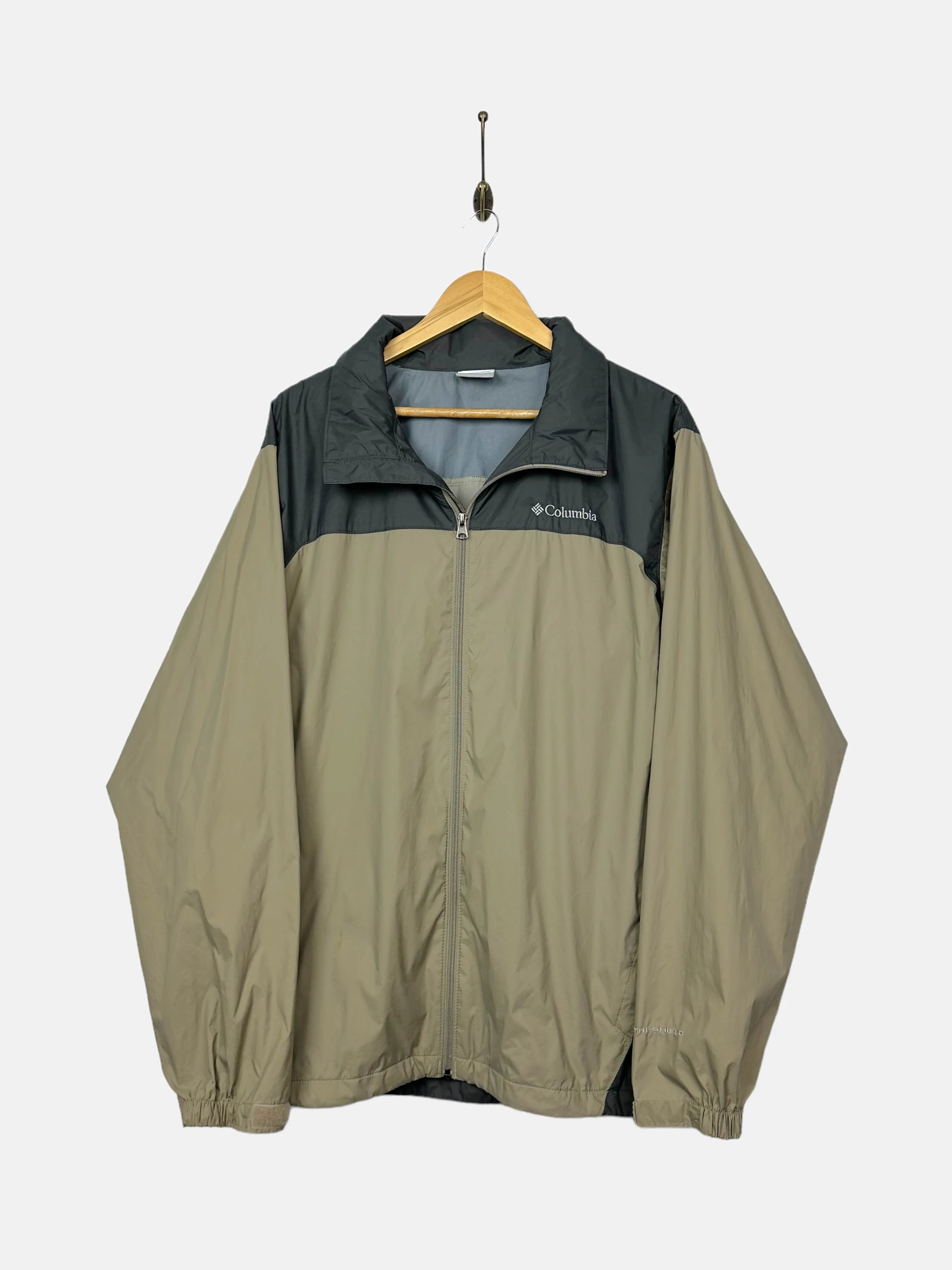 Columbia Embroidered Vintage Windbreaker Jacket Size L-XL