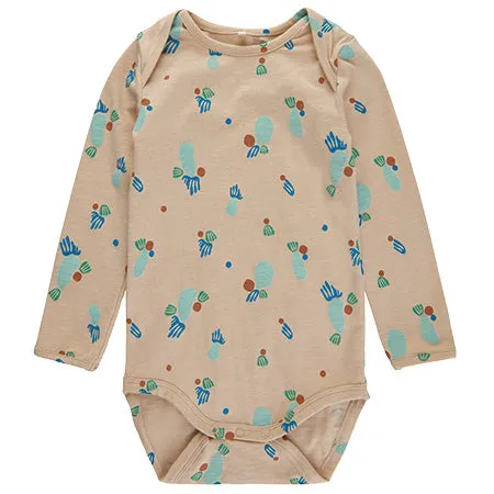 Coral Print Bodysuit
