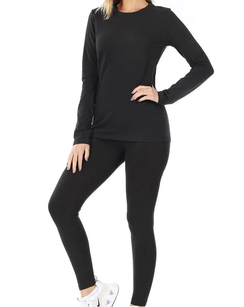 COTTON LEGGINGS SET