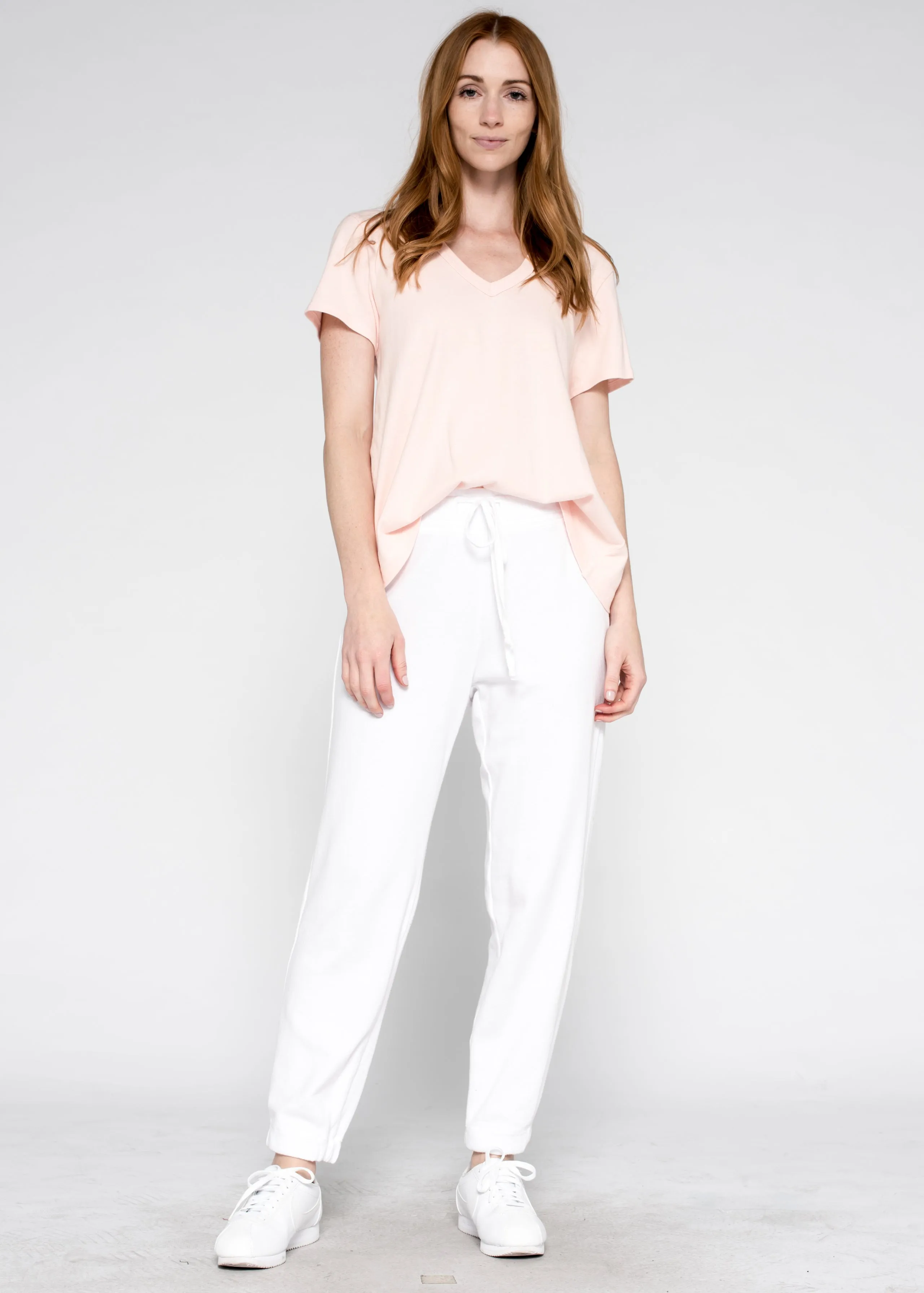 Crop Elastic Ankle Jogger Pant