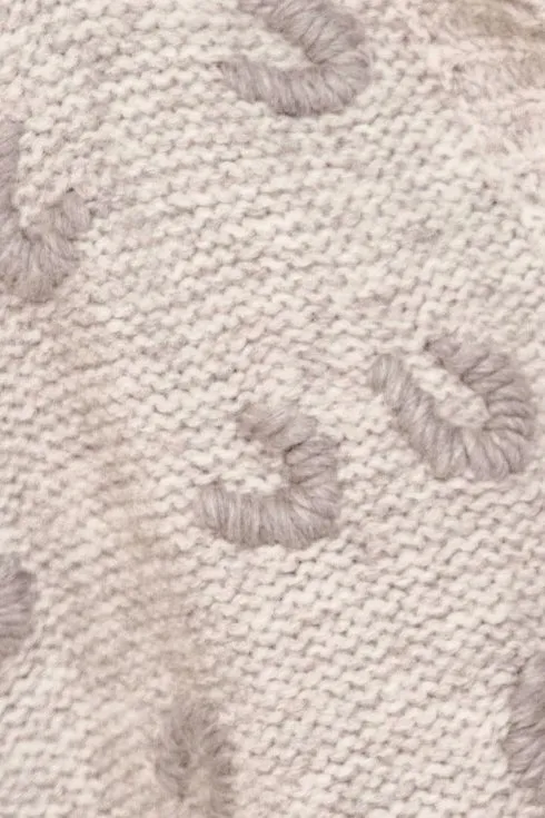 Cusco Long Croissant Cardigan in Dove Grey