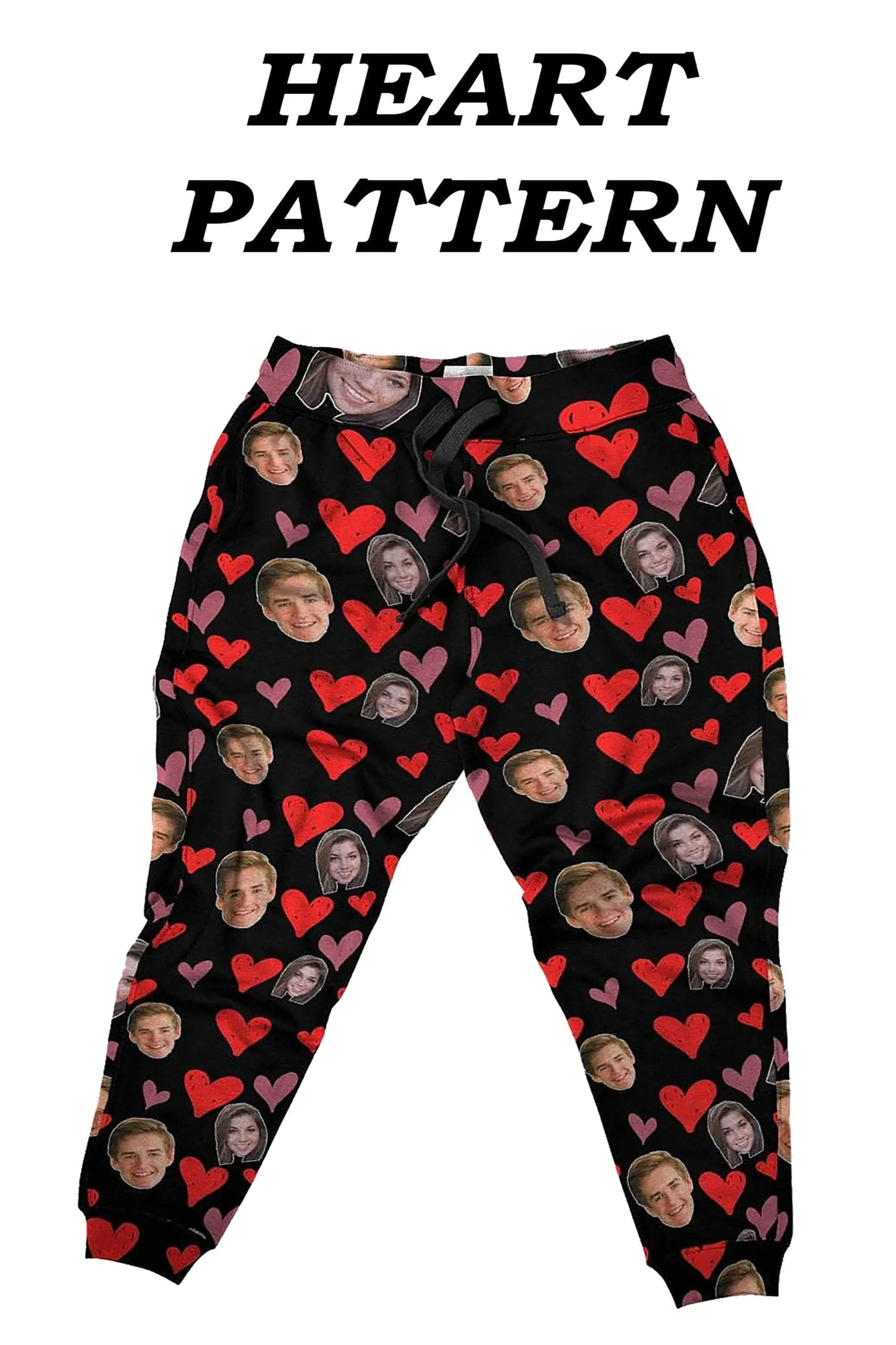 Custom Photo Joggers | Personalized Face On Sweatpants