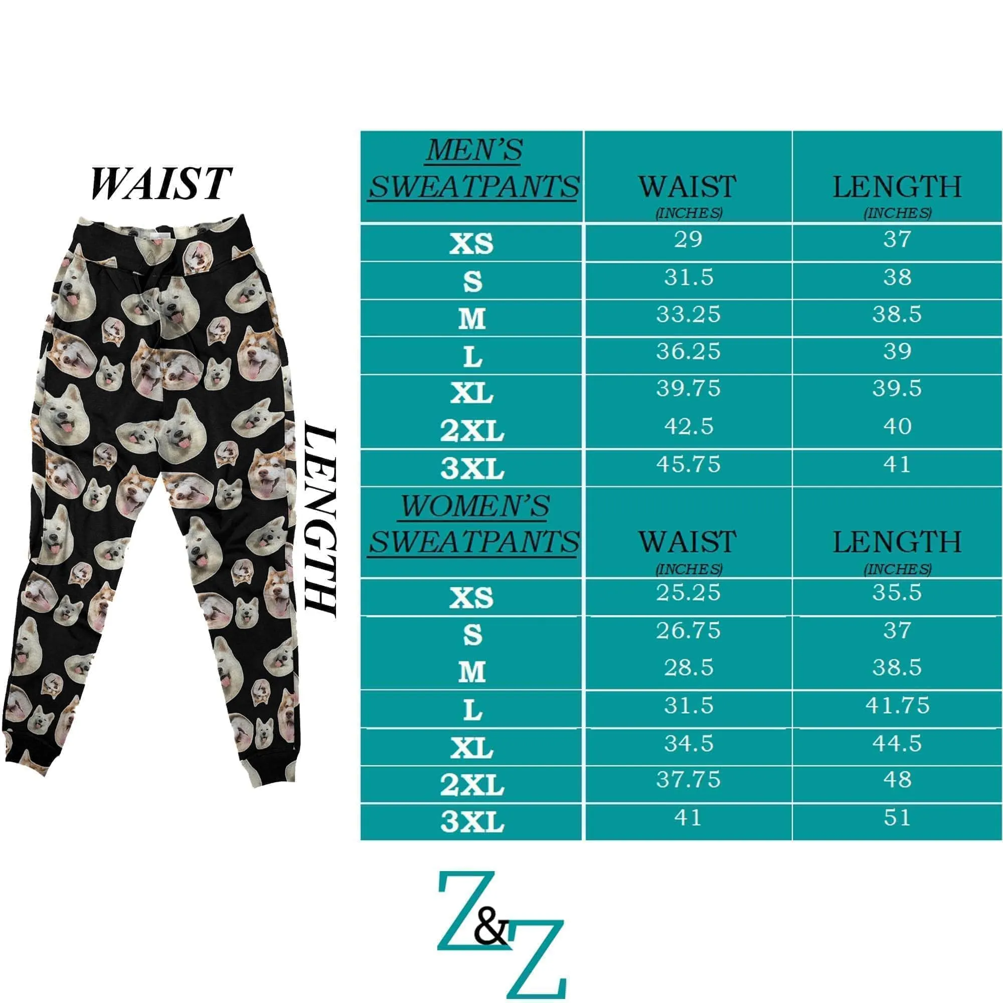 Custom Photo Joggers | Personalized Face On Sweatpants
