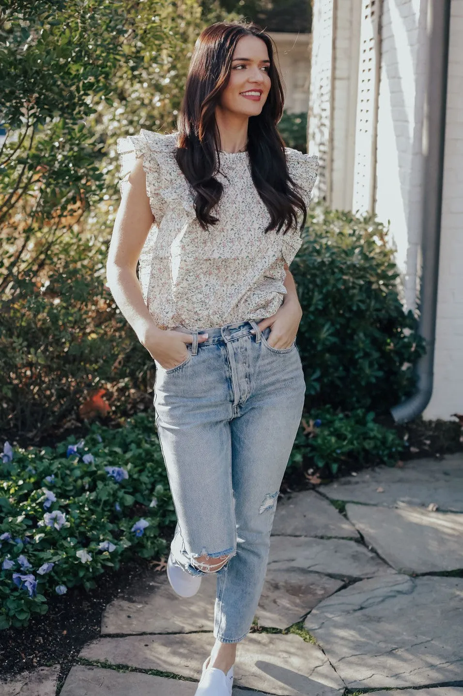 Daisy Fields Floral Blouse