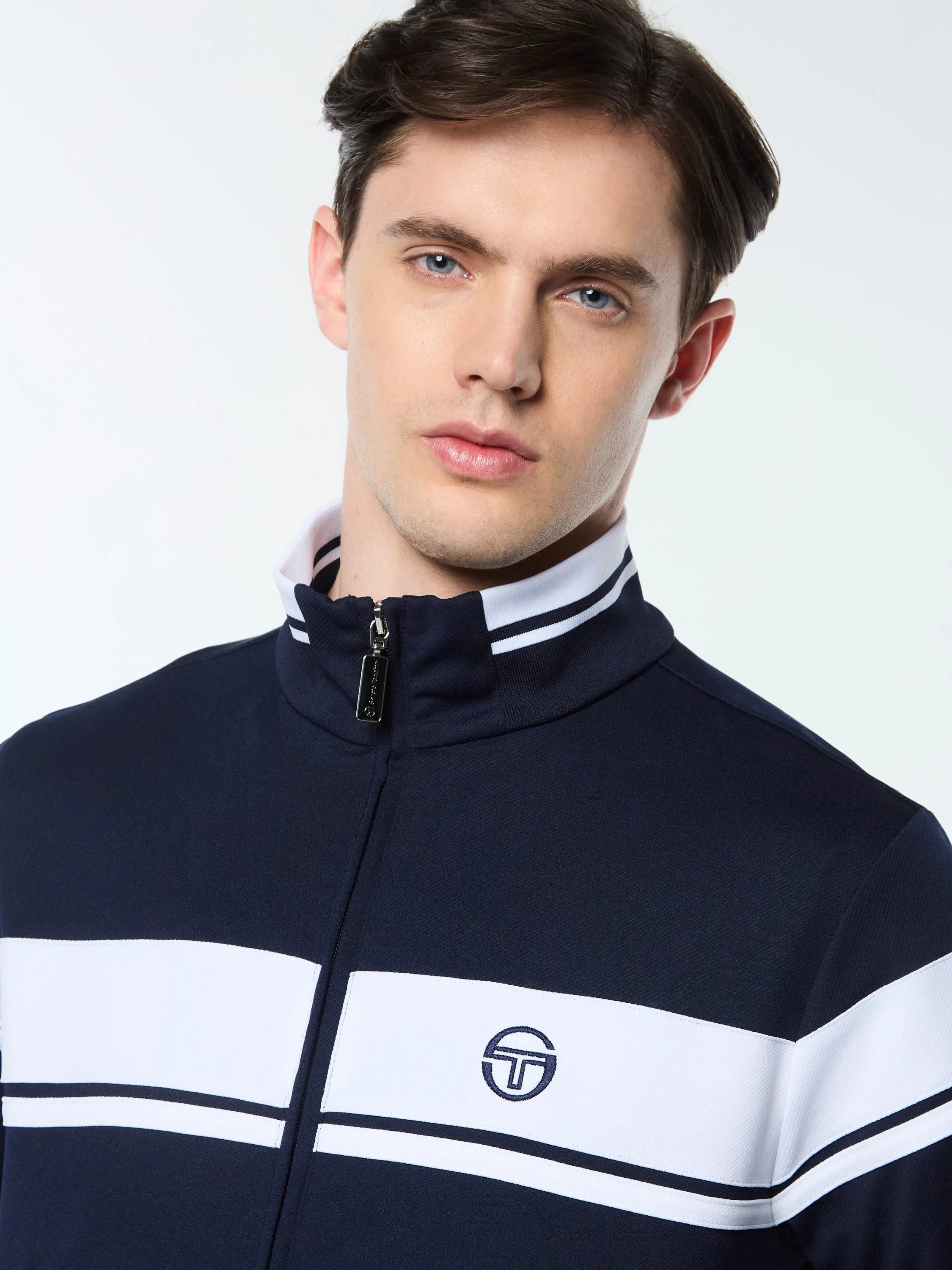 Damarindo Track Jacket Archivio- Maritime Blue/ White