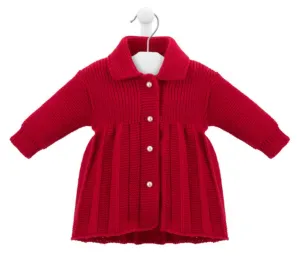Dandelion Baby Girl Red Cardigan