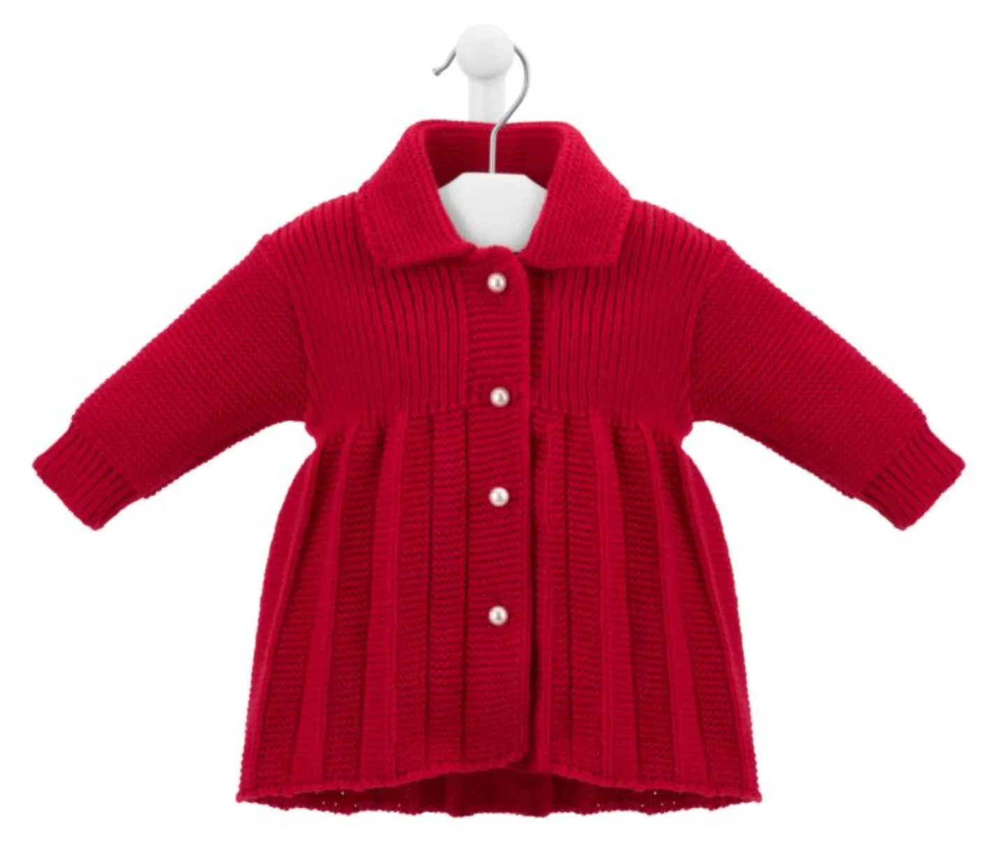Dandelion Baby Girl Red Cardigan