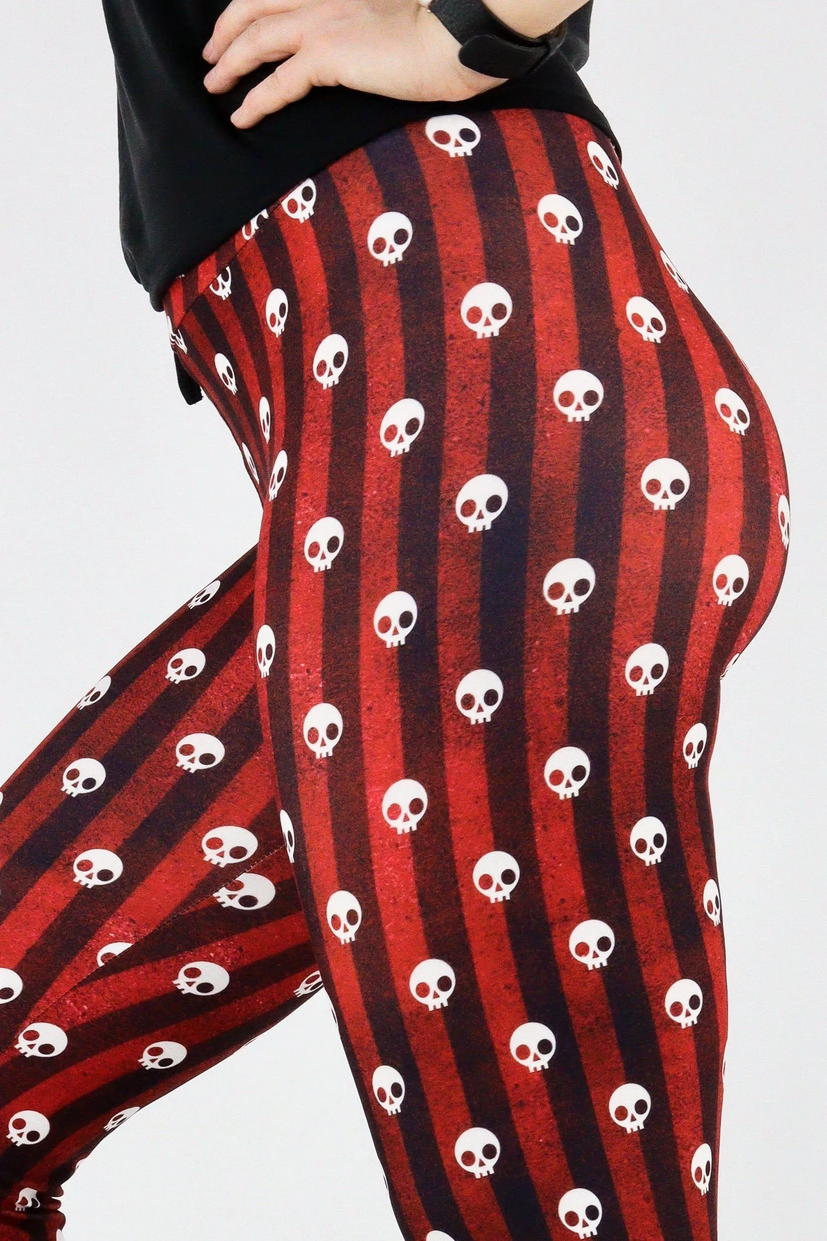 Deadly Shimmers - Casual - Long Full Leggings