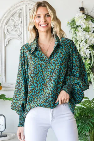 Delightful Ditsy Floral Blouse