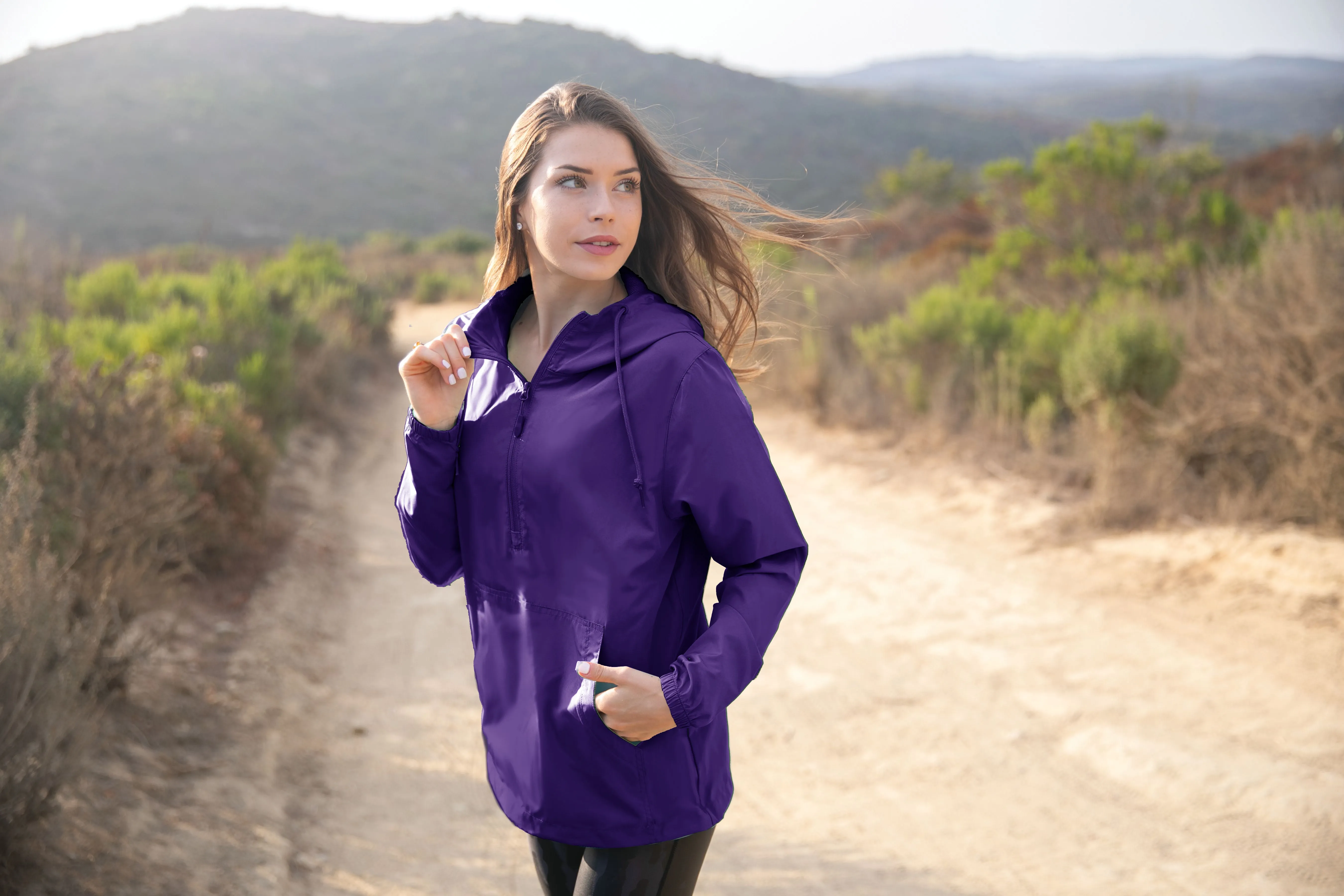 Delta Phi Epsilon Windbreaker - Letters