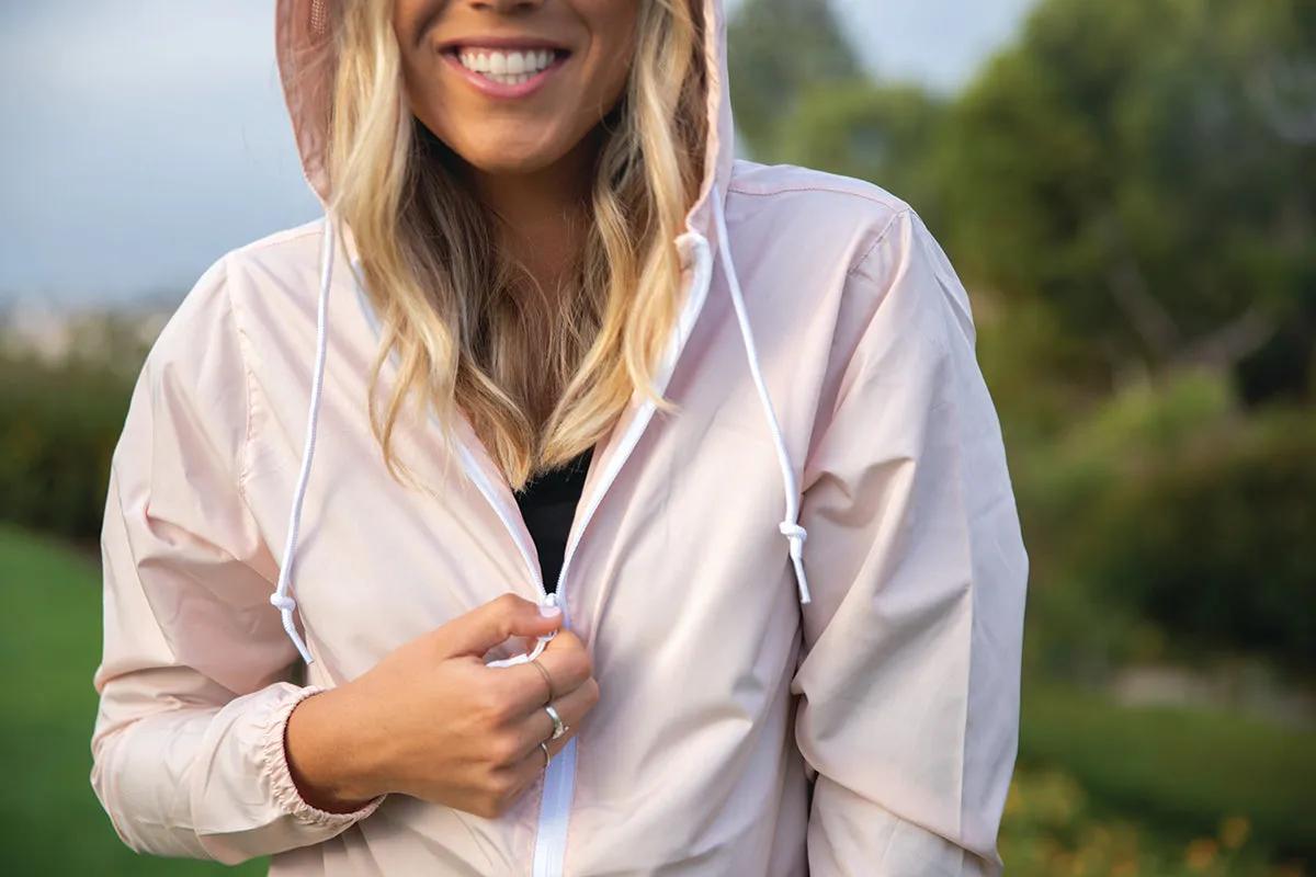 Delta Phi Lambda Windbreaker Jacket - Letters
