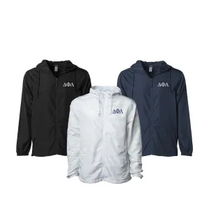 Delta Phi Lambda Windbreaker Jacket - Letters