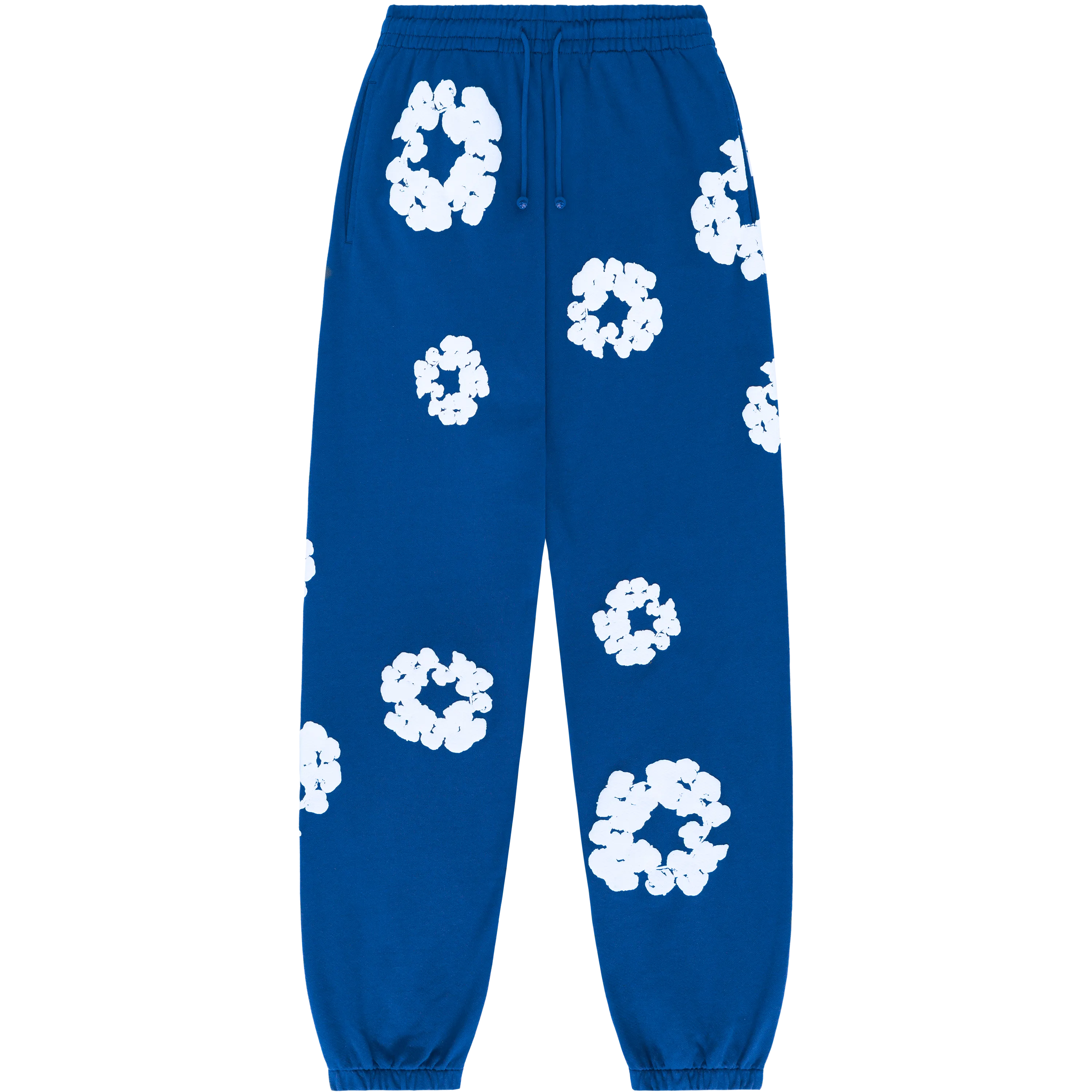 Denim Tears "The Cotton Wreath" Sweatpants Royal Blue