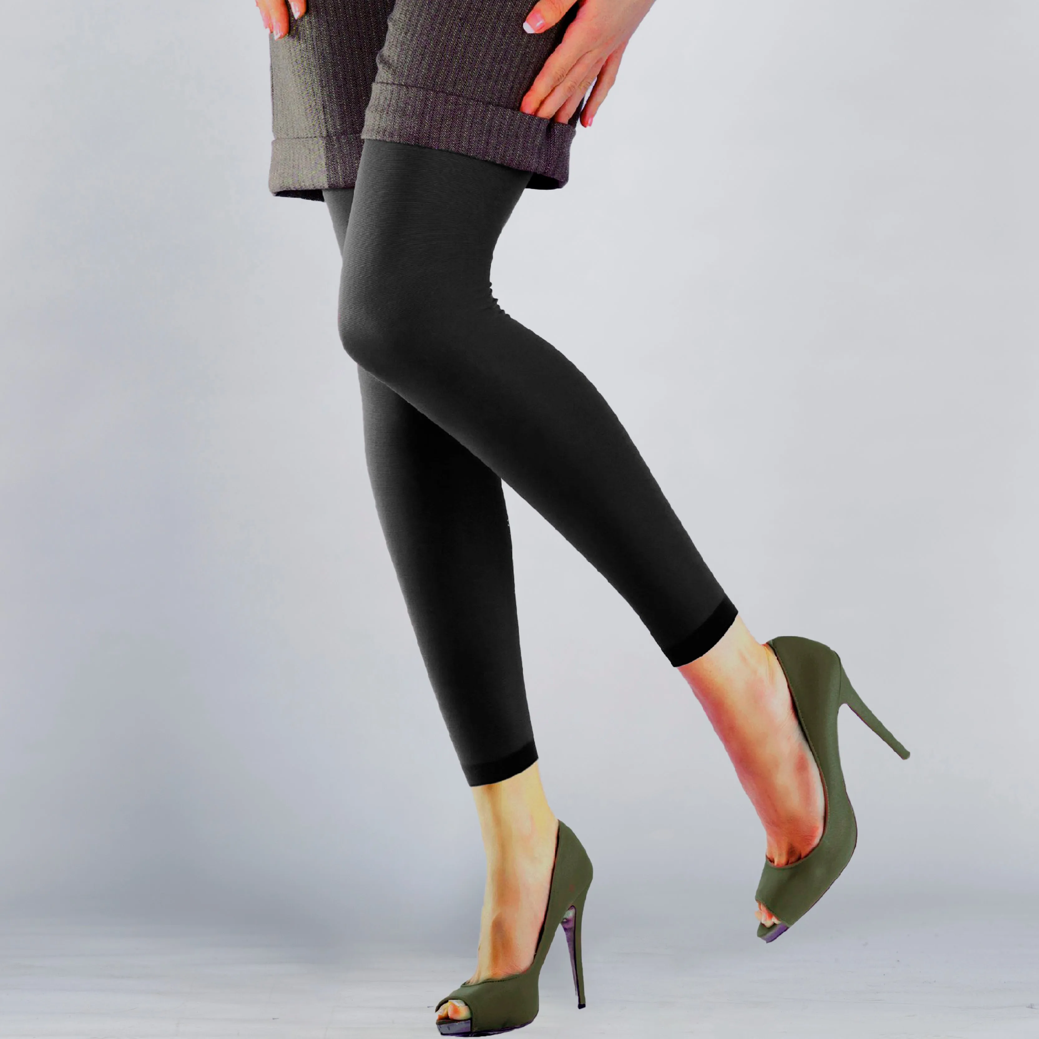 Double Covered Lycra 120 Den, High Elasticity Legging