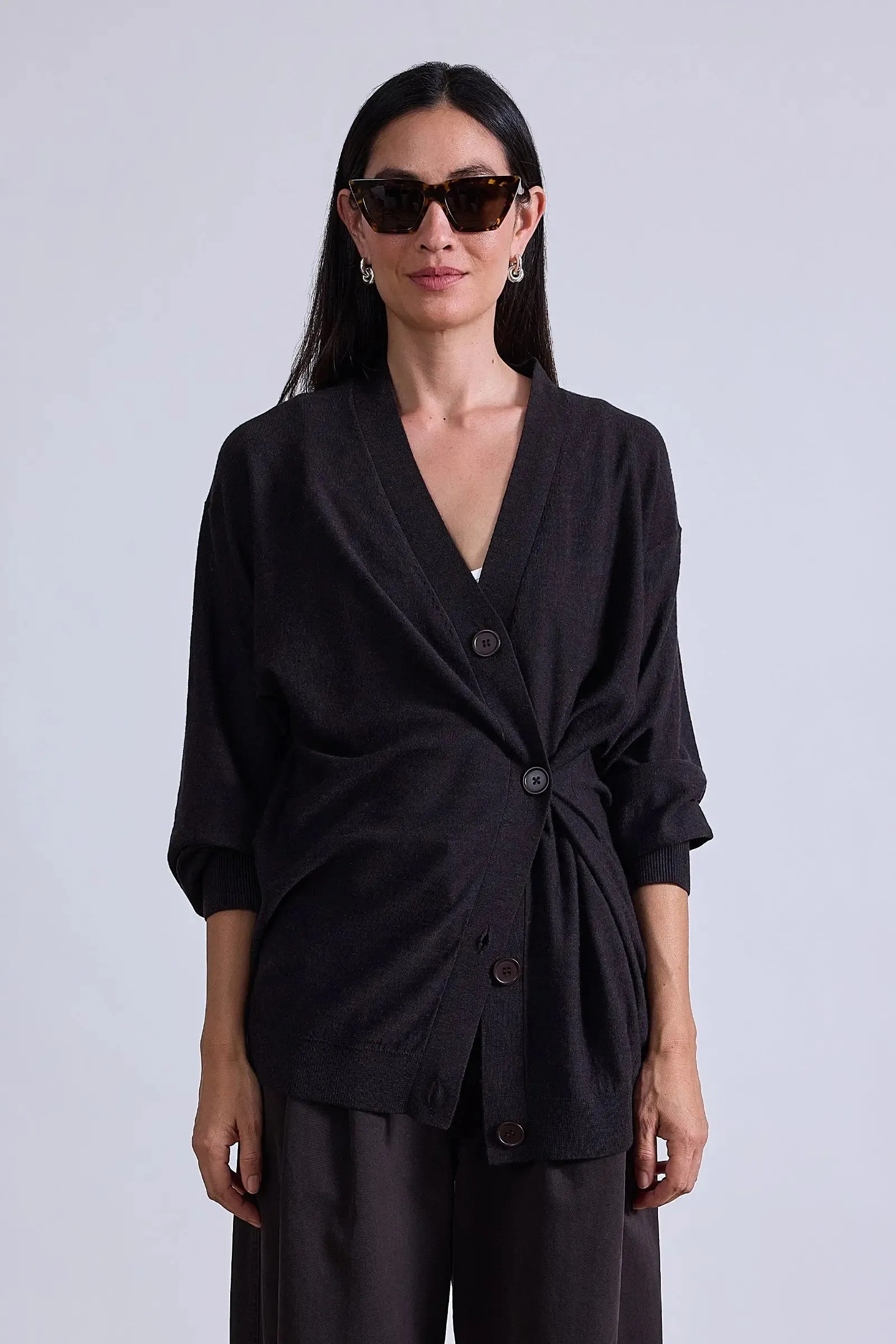 Drippy Tissue Cardigan