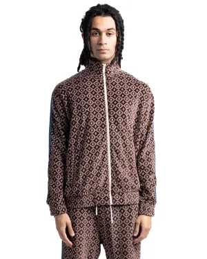 Drole de Monsieur Veste Survet Velour Jacket Monogram