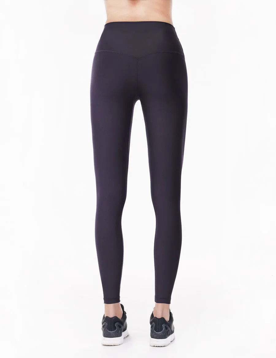 easyoga LESPIRO Glossy Slim Tights5 - A7 I-Gray