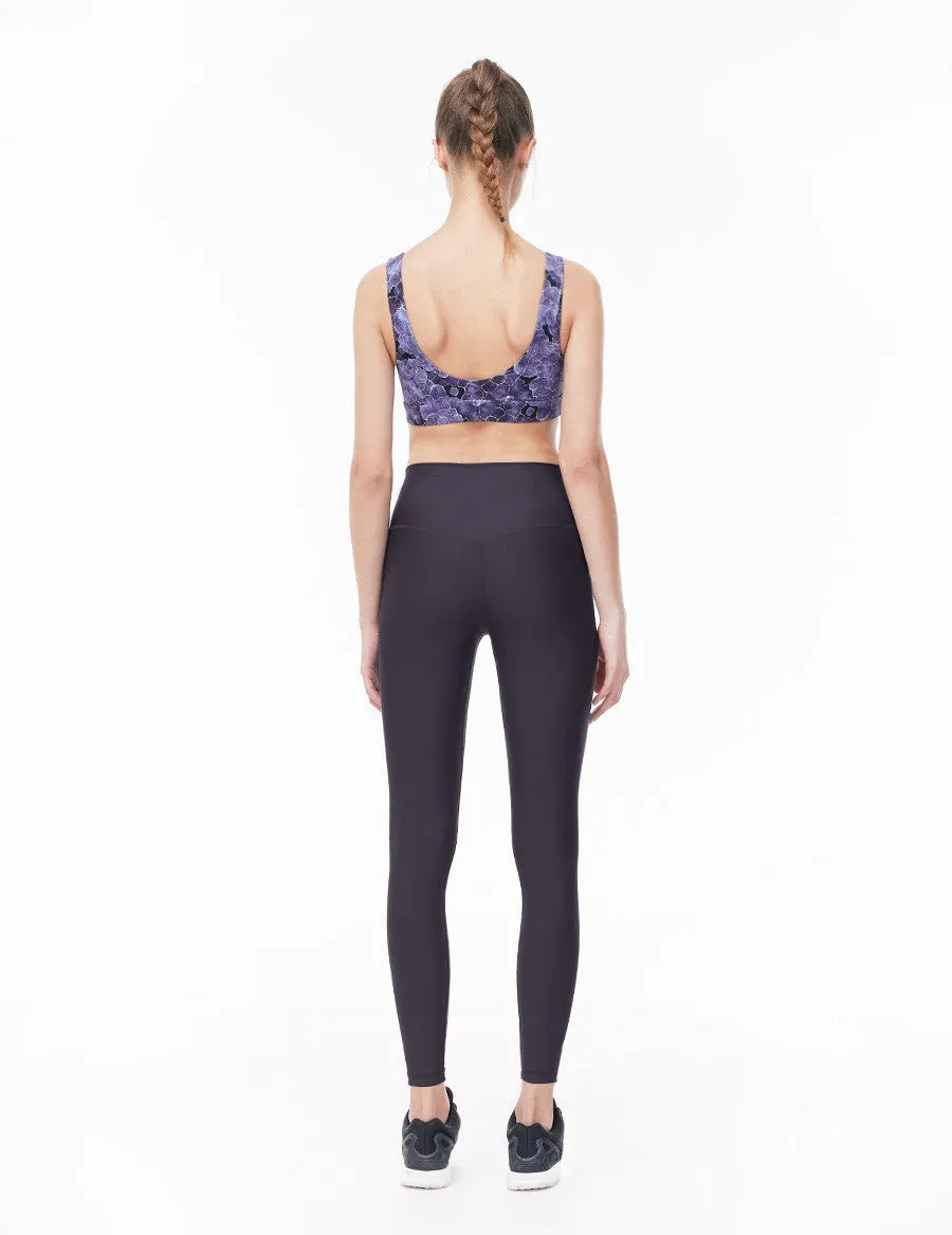easyoga LESPIRO Glossy Slim Tights5 - A7 I-Gray
