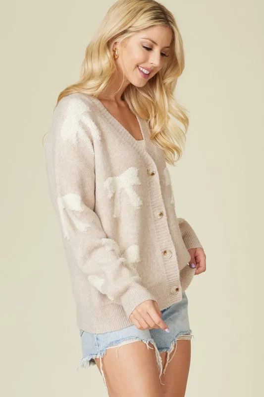 Elijah Bow Cardigan