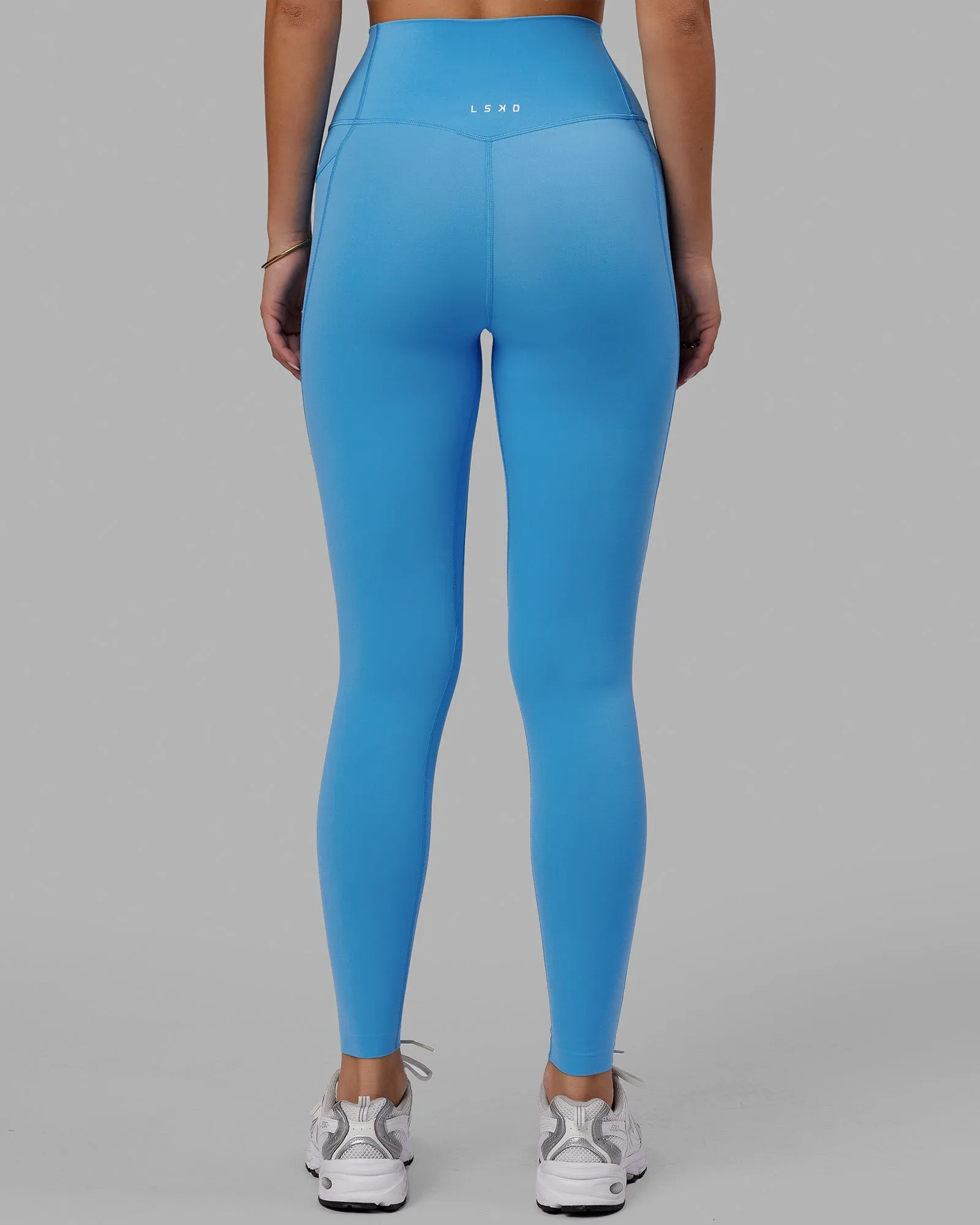 Elixir Full Length Tight With Pockets - Azure Blue