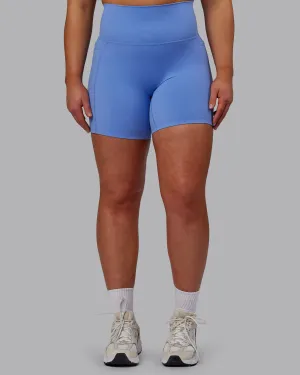 Elixir Mid Short Tight With Pockets - Ultramarine