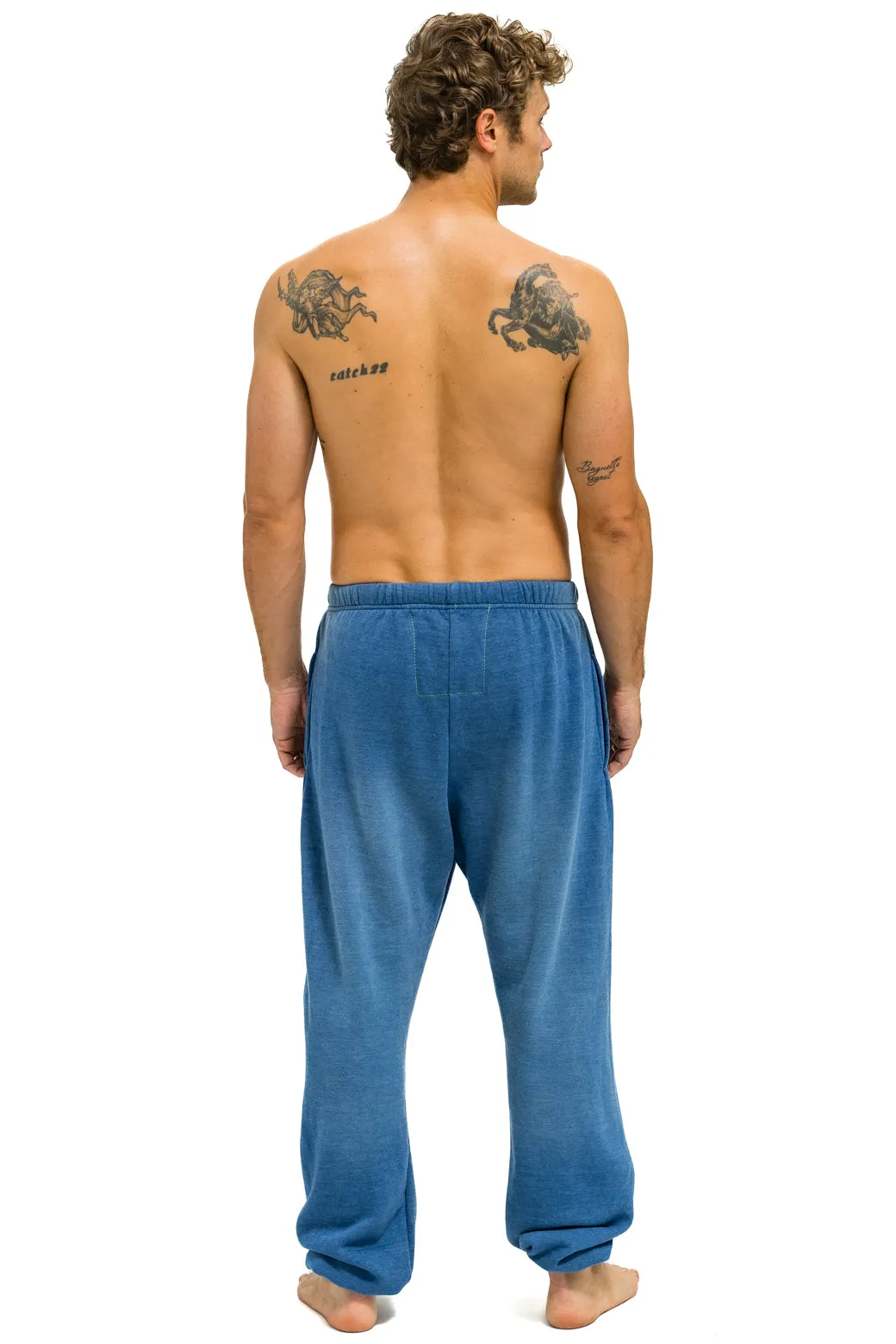 ESSENTIAL SWEATPANTS - FADED WATER