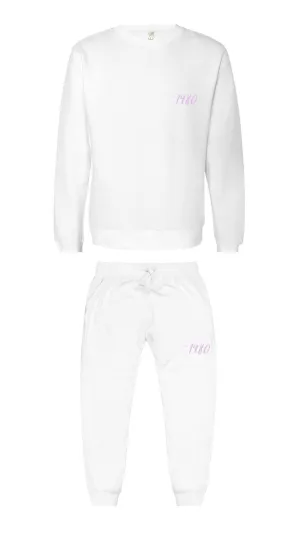 Est 1980 "Peace" SweatSuit Crewneck