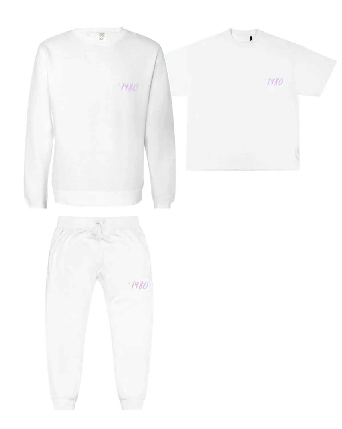 Est 1980 "Peace" SweatSuit Crewneck