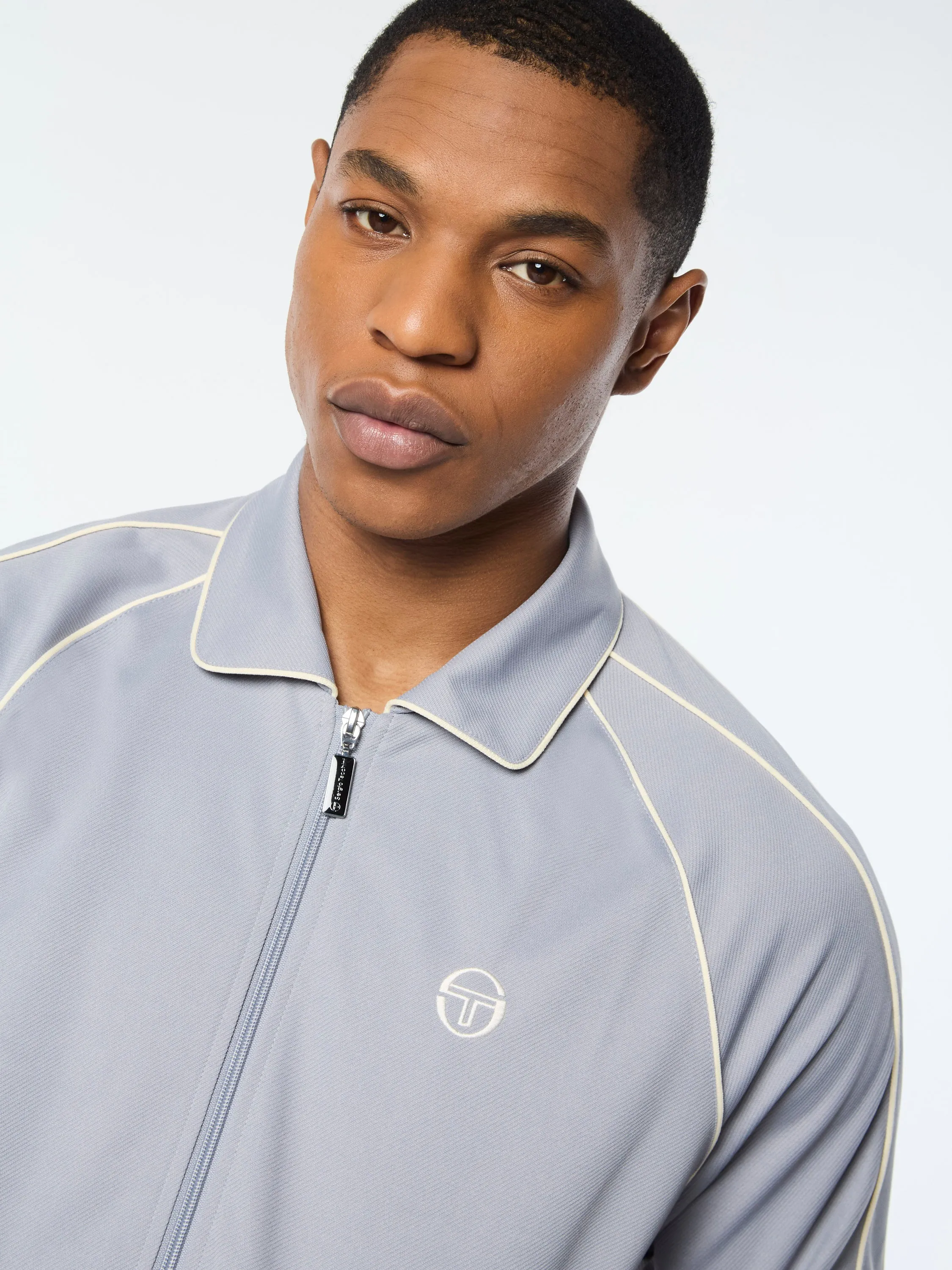 Ettore Track Jacket- Sleet